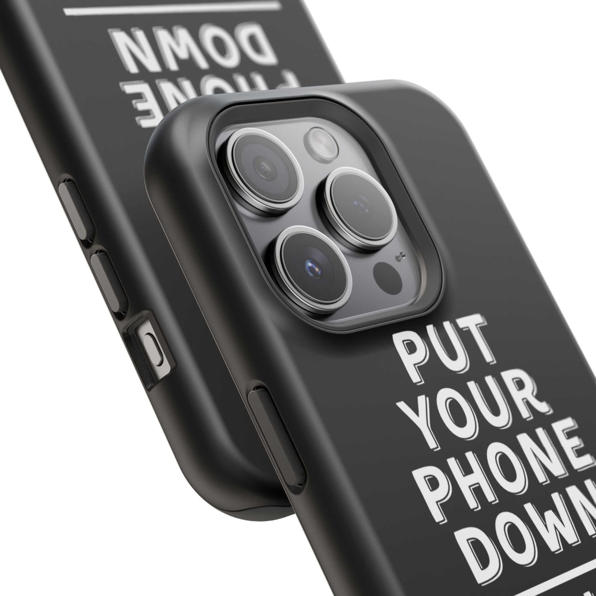Put Your Phone Down / Walk Your Dog Magnetic Impact-Resistant Cases