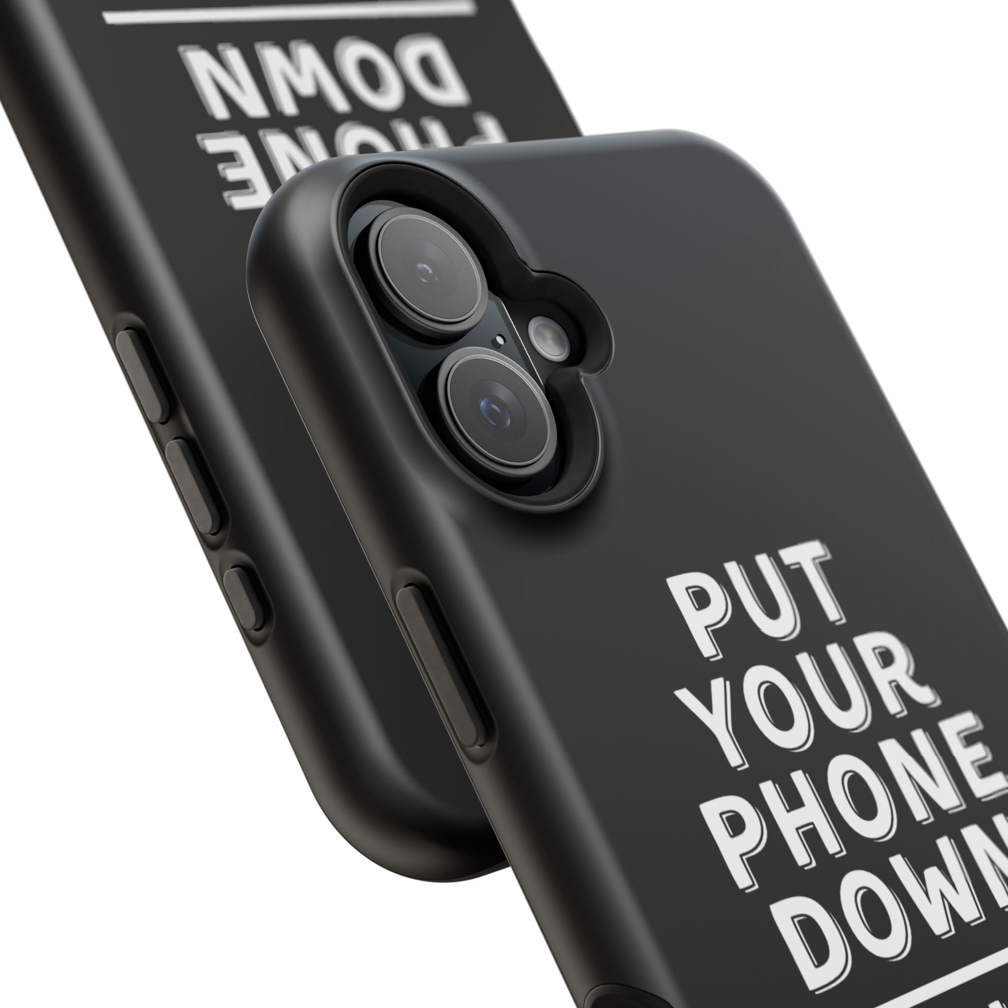Put Your Phone Down / Walk Your Dog Magnetic Impact-Resistant Cases