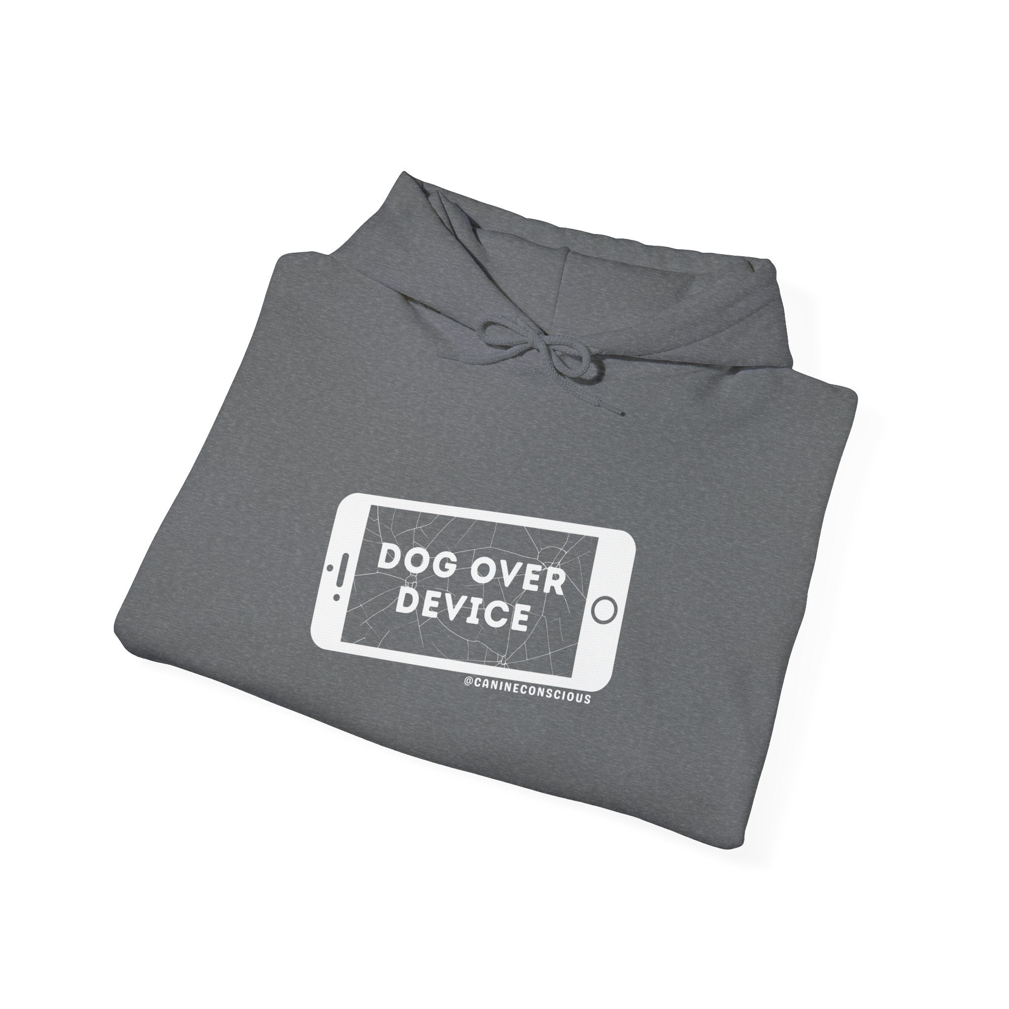 Dog Over Device Unisex Heavy Blend™ Hooded Sweatshirt