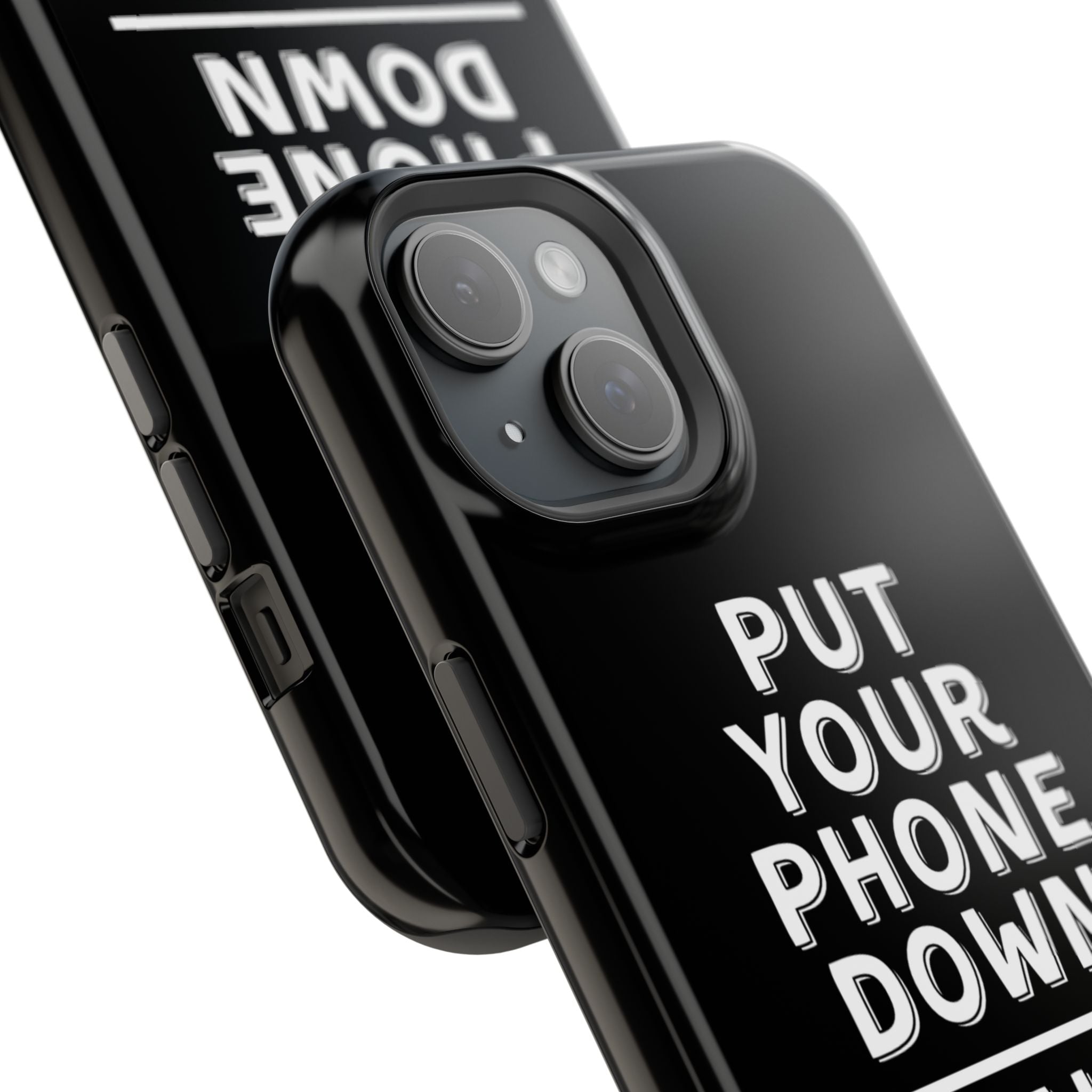 Put Your Phone Down / Walk Your Dog Magnetic Impact-Resistant Cases