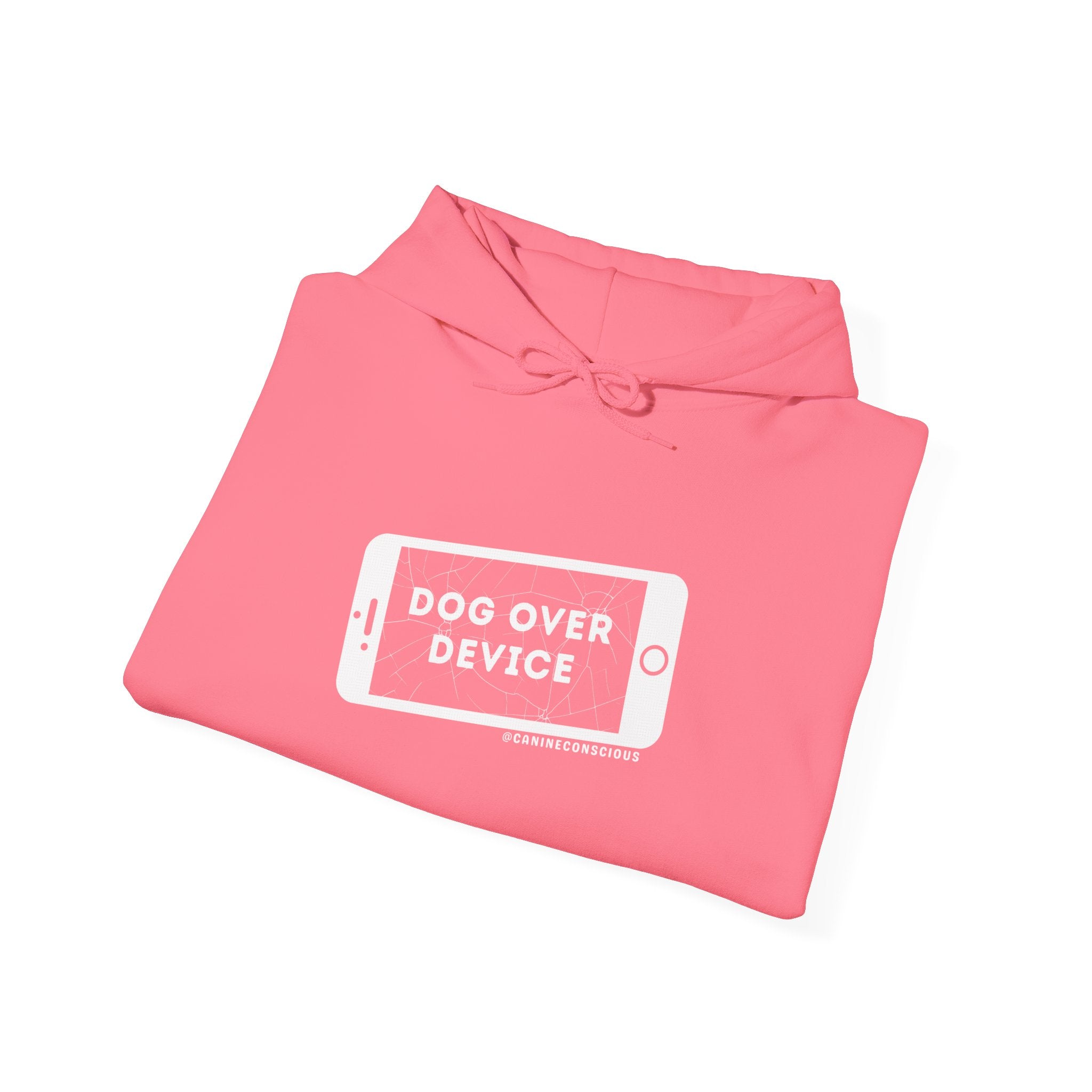 Dog Over Device Unisex Heavy Blend™ Hooded Sweatshirt