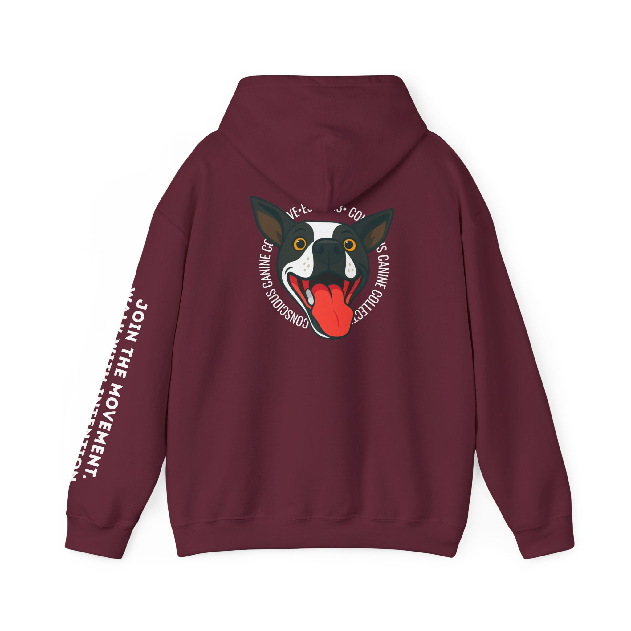 Dog Over Device Unisex Heavy Blend™ Hooded Sweatshirt