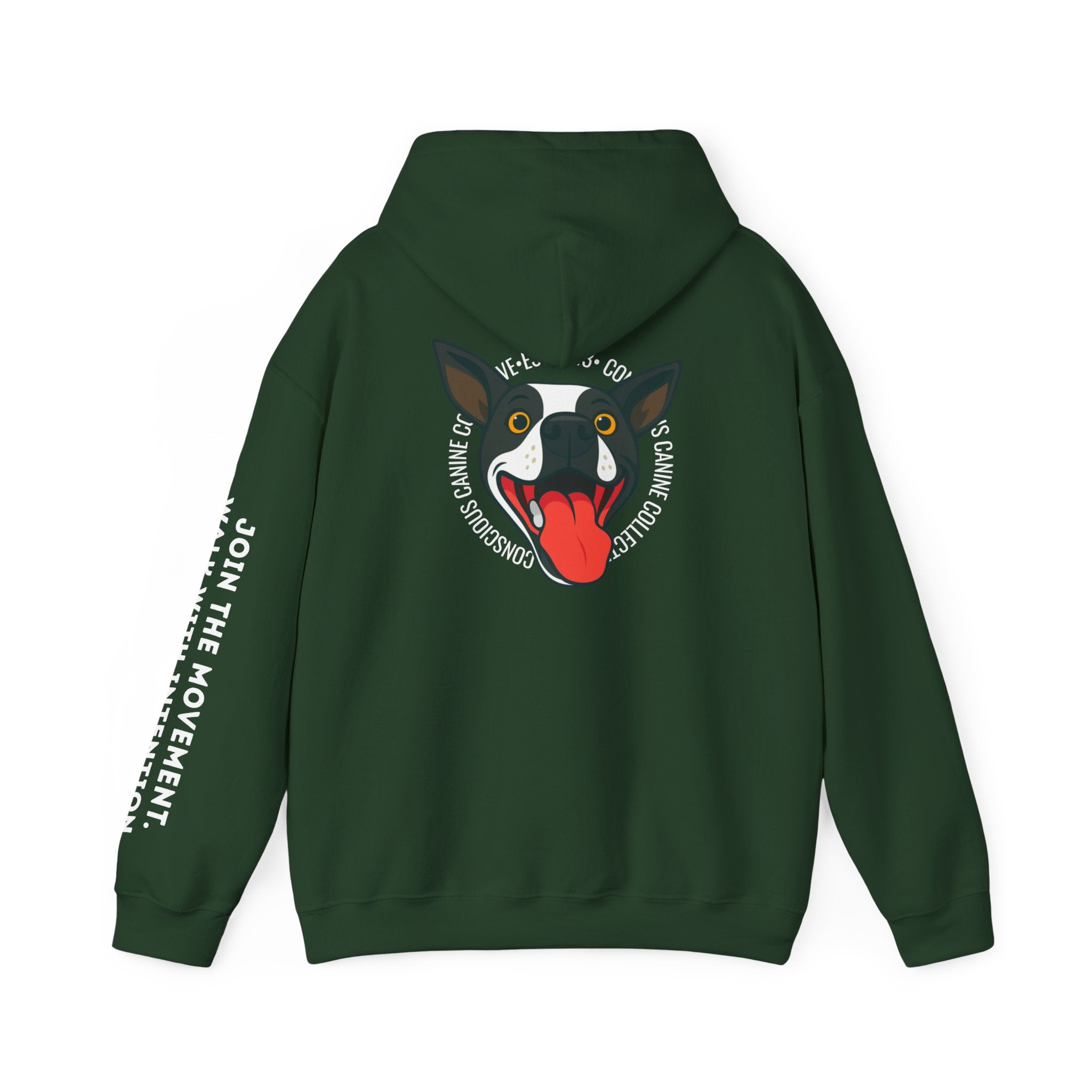 Dog Over Device Unisex Heavy Blend™ Hooded Sweatshirt
