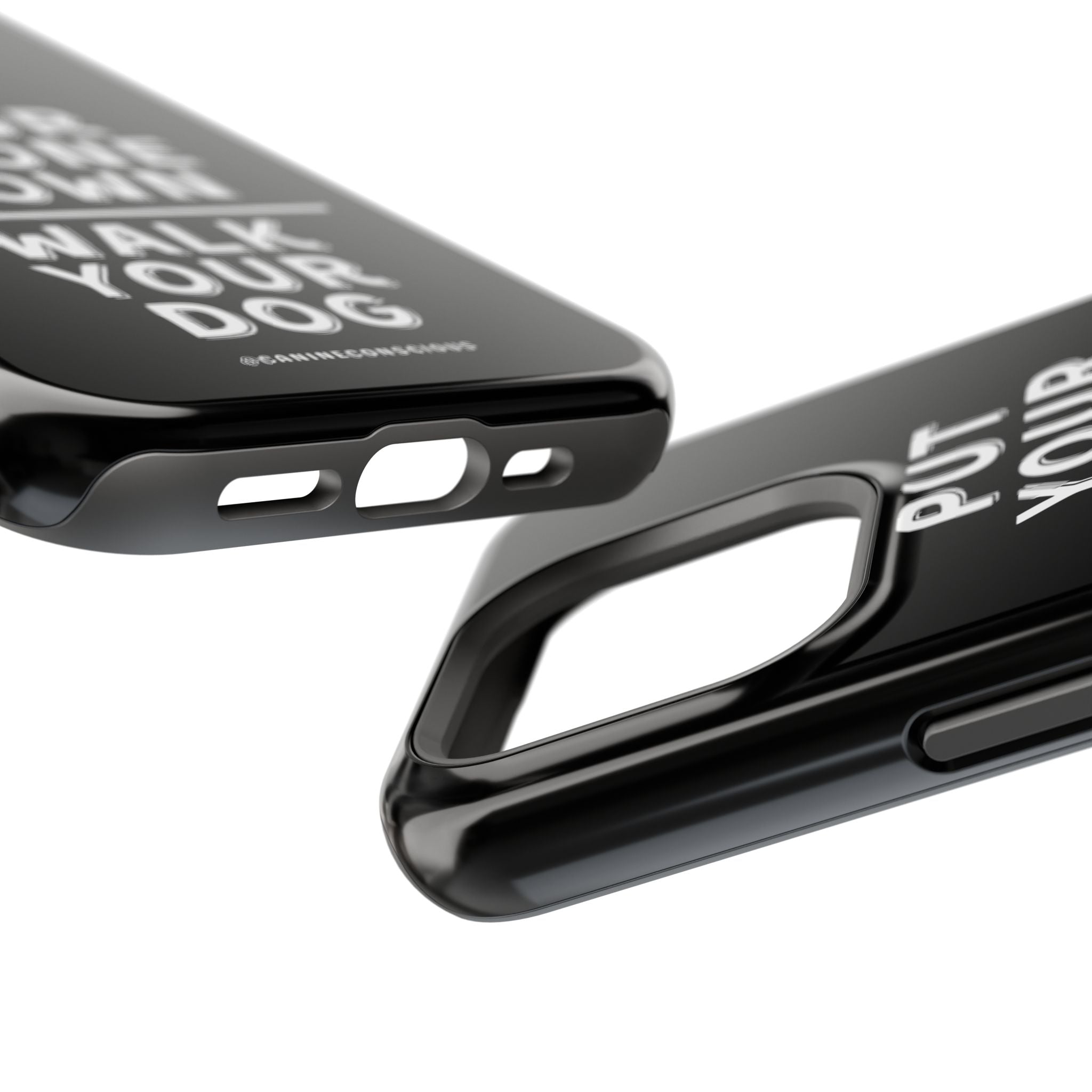 Put Your Phone Down / Walk Your Dog Magnetic Impact-Resistant Cases