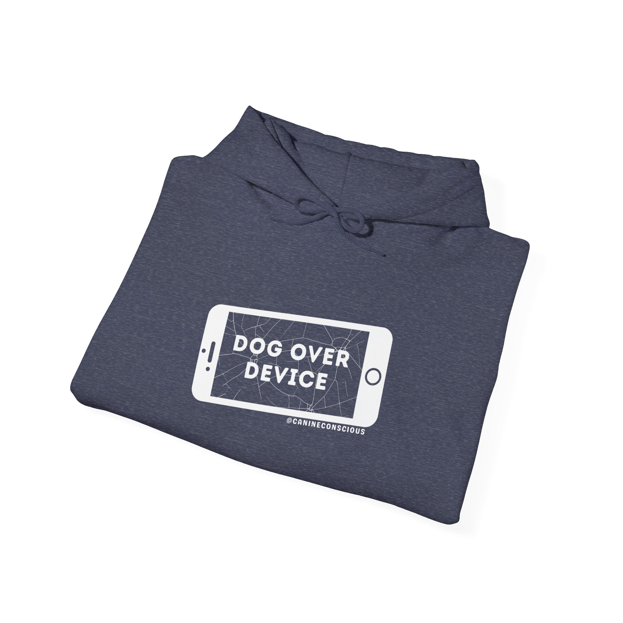 Dog Over Device Unisex Heavy Blend™ Hooded Sweatshirt