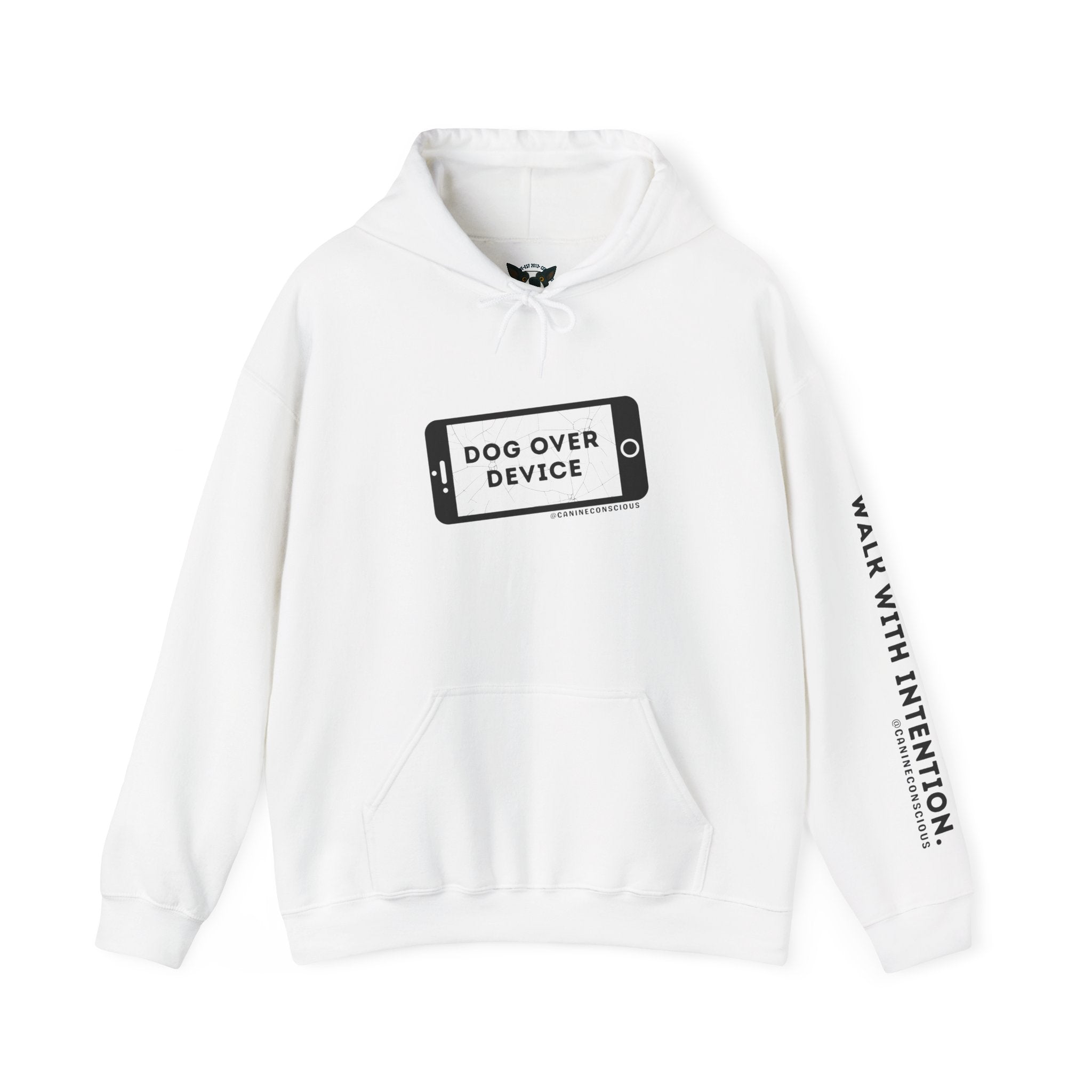 Dog Over Device Unisex Heavy Blend™ Hooded Sweatshirt