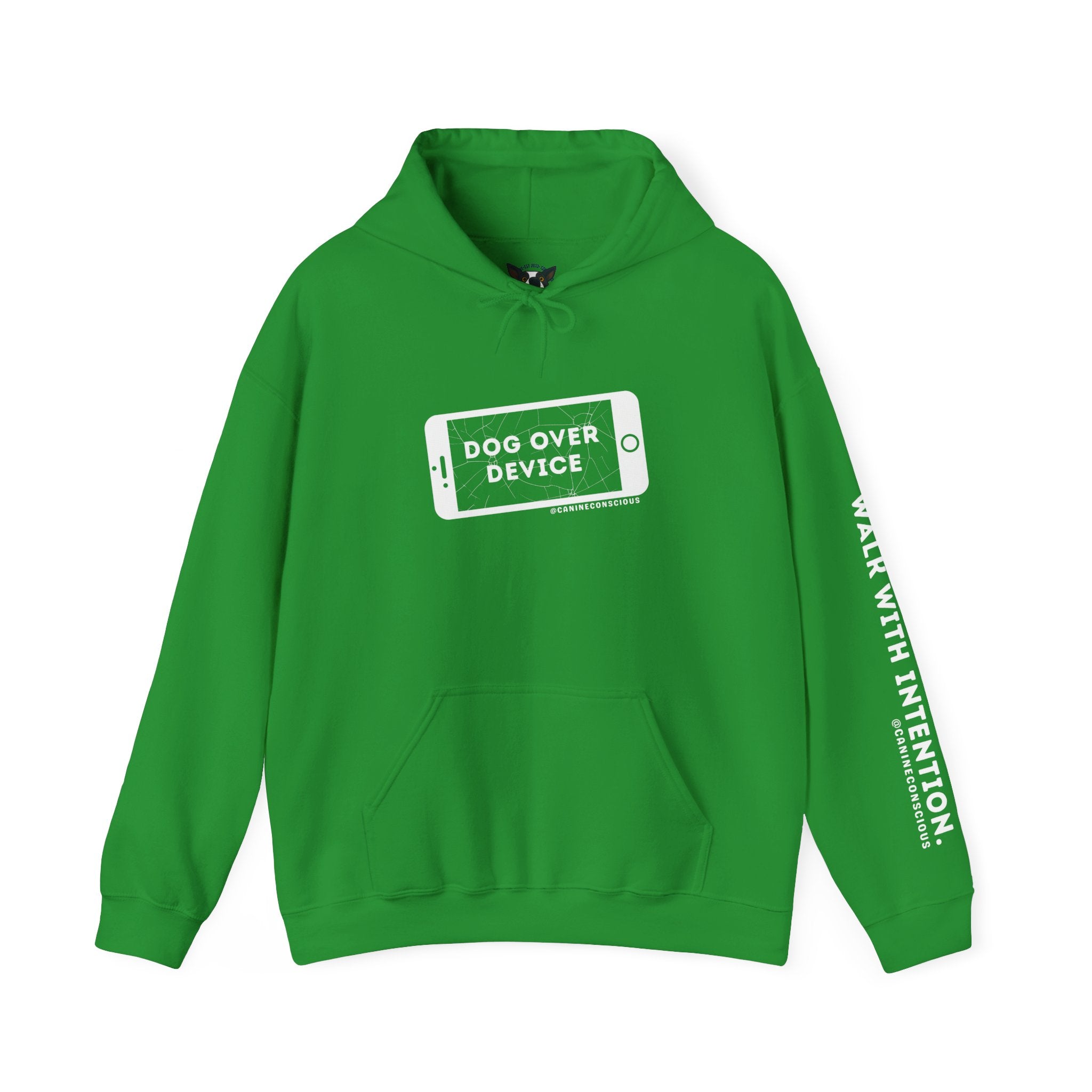 Dog Over Device Unisex Heavy Blend™ Hooded Sweatshirt