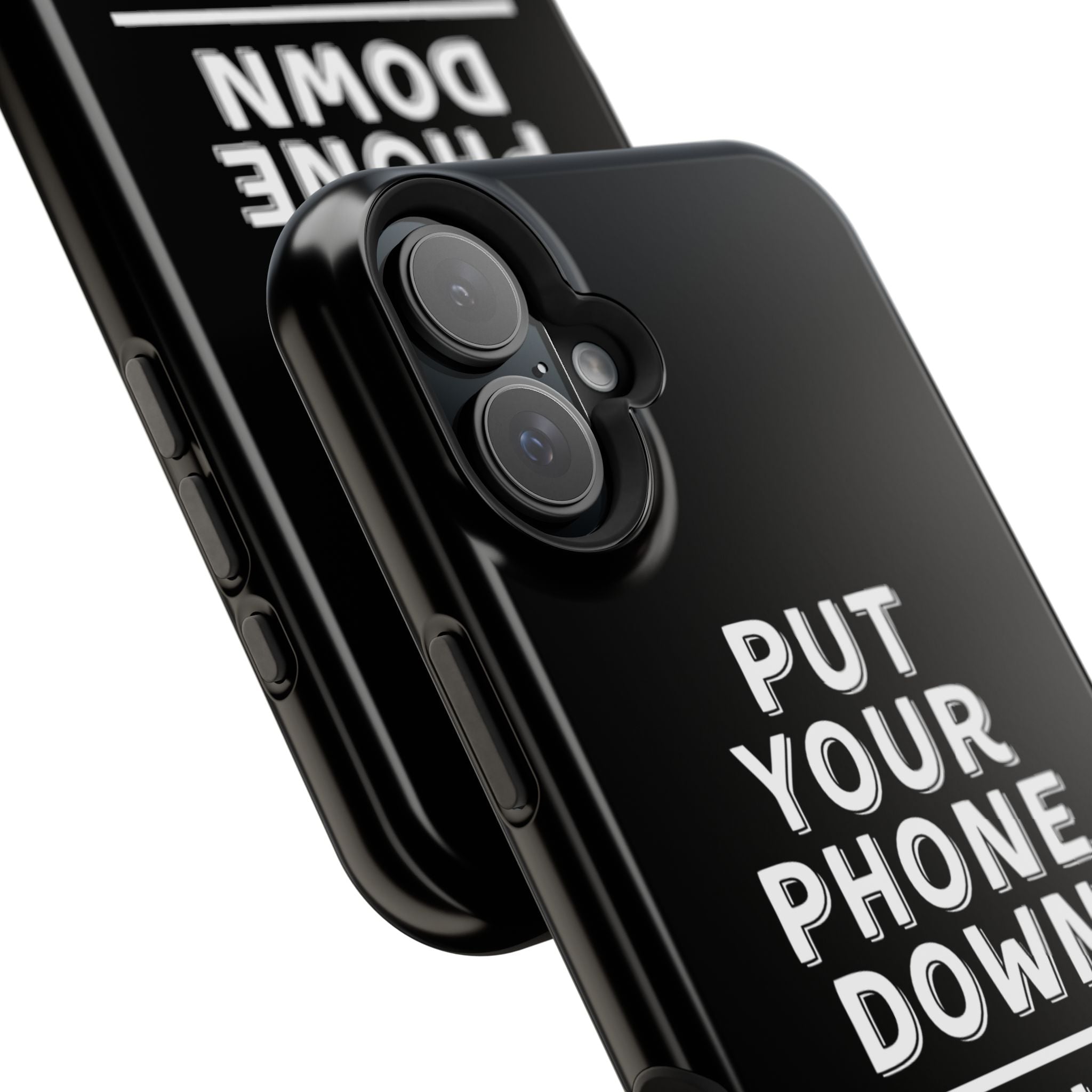 Put Your Phone Down / Walk Your Dog Magnetic Impact-Resistant Cases