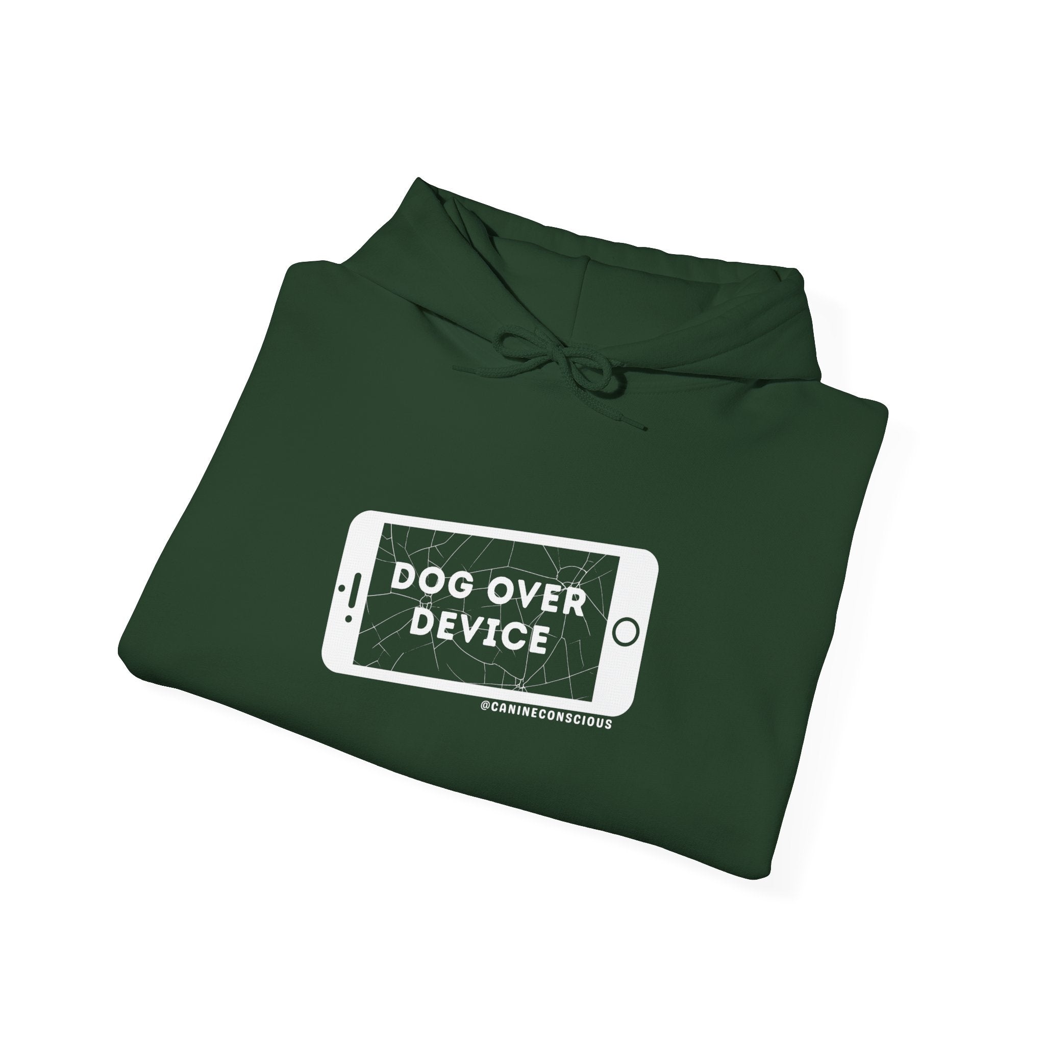 Dog Over Device Unisex Heavy Blend™ Hooded Sweatshirt