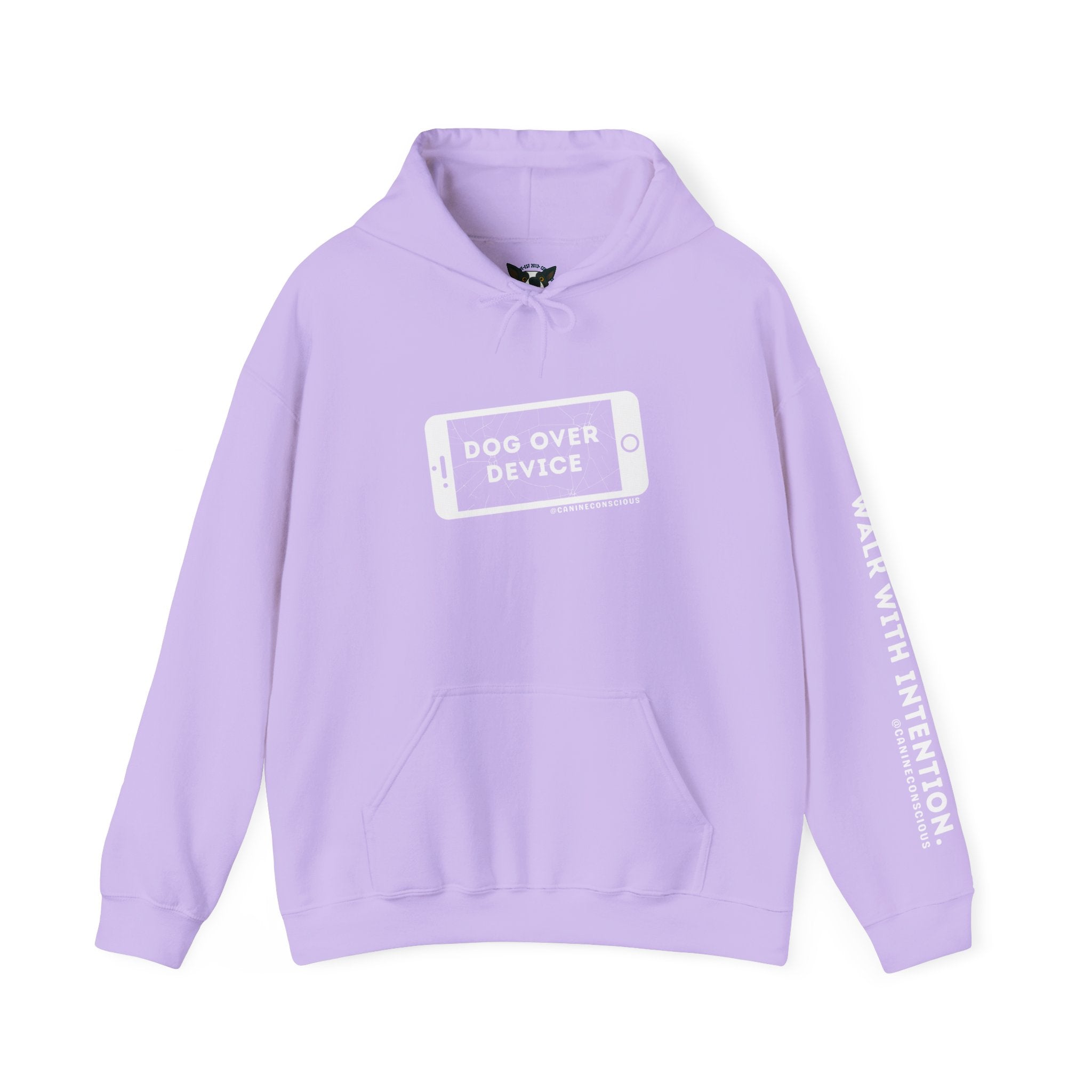 Dog Over Device Unisex Heavy Blend™ Hooded Sweatshirt