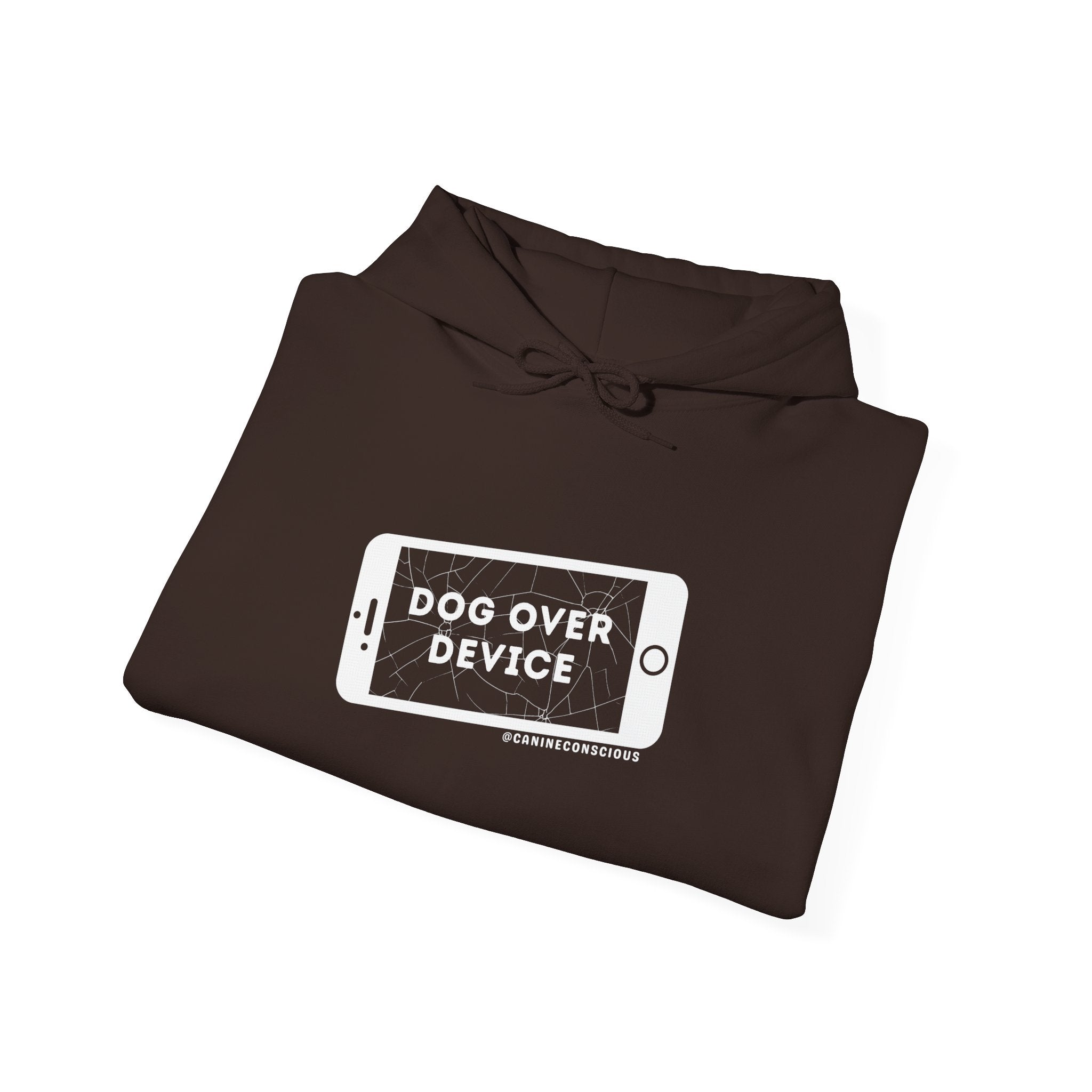 Dog Over Device Unisex Heavy Blend™ Hooded Sweatshirt