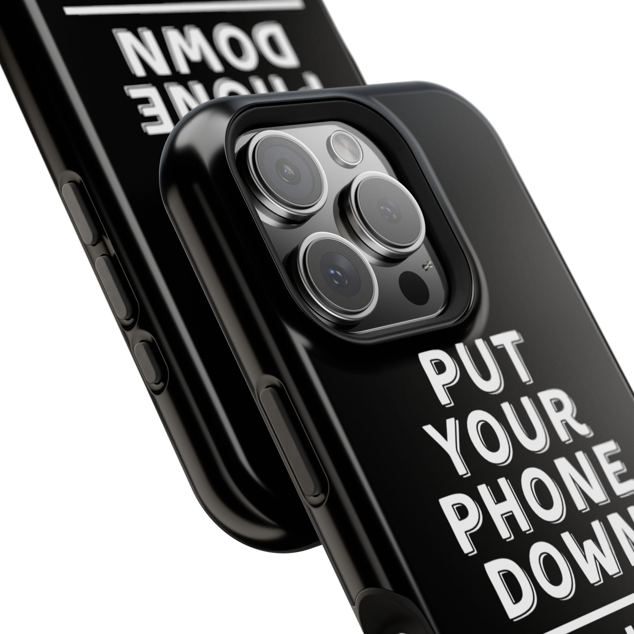 Put Your Phone Down / Walk Your Dog Magnetic Impact-Resistant Cases