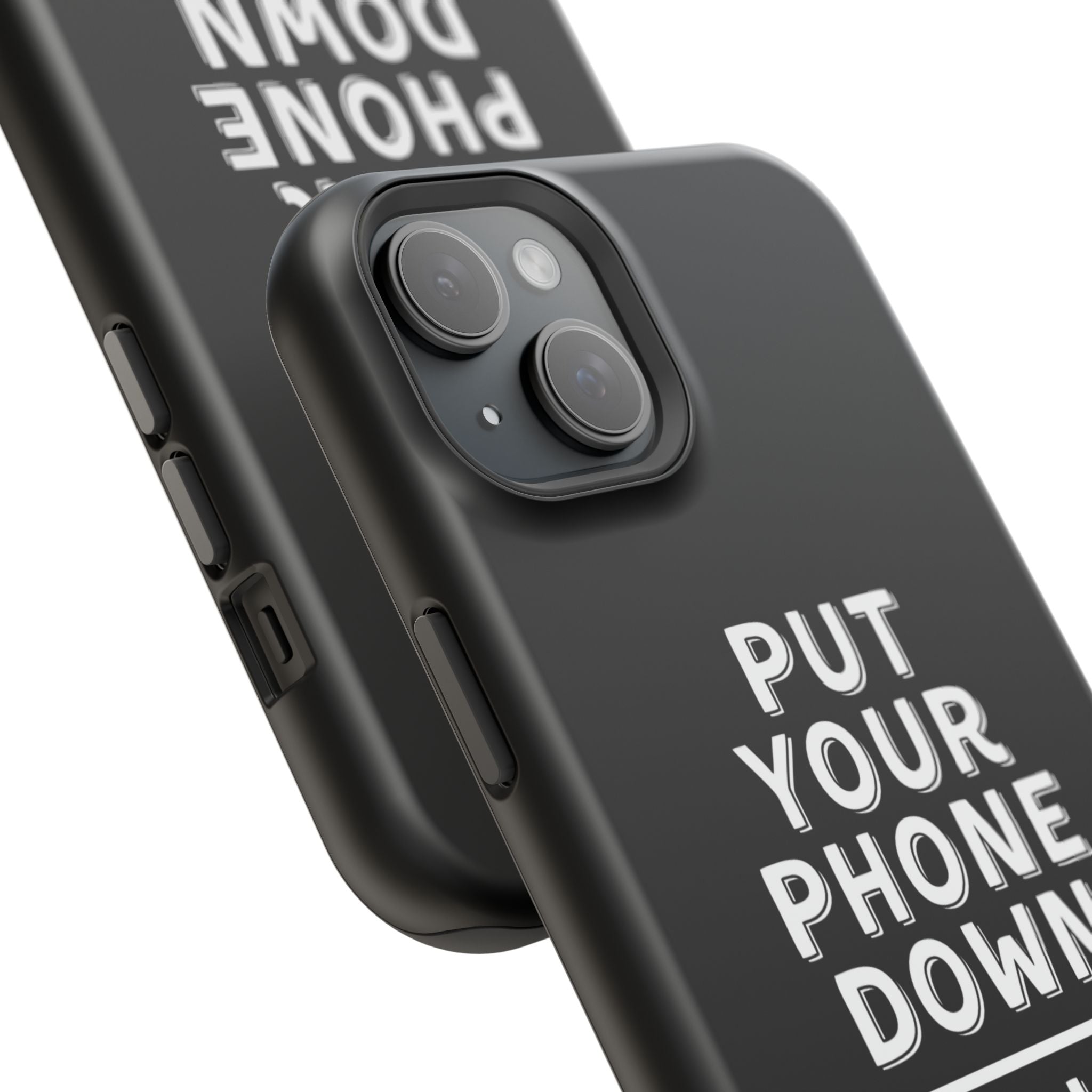 Put Your Phone Down / Walk Your Dog Magnetic Impact-Resistant Cases