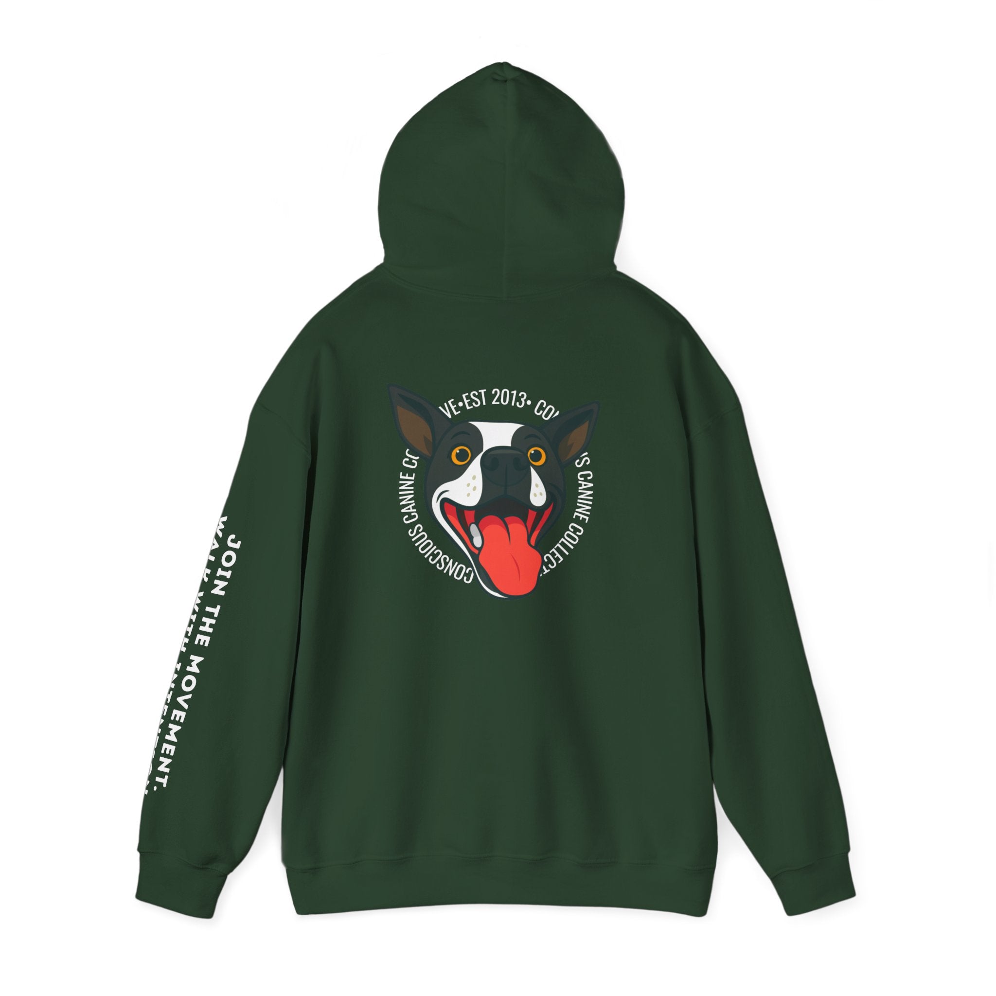 Dog Over Device Unisex Heavy Blend™ Hooded Sweatshirt