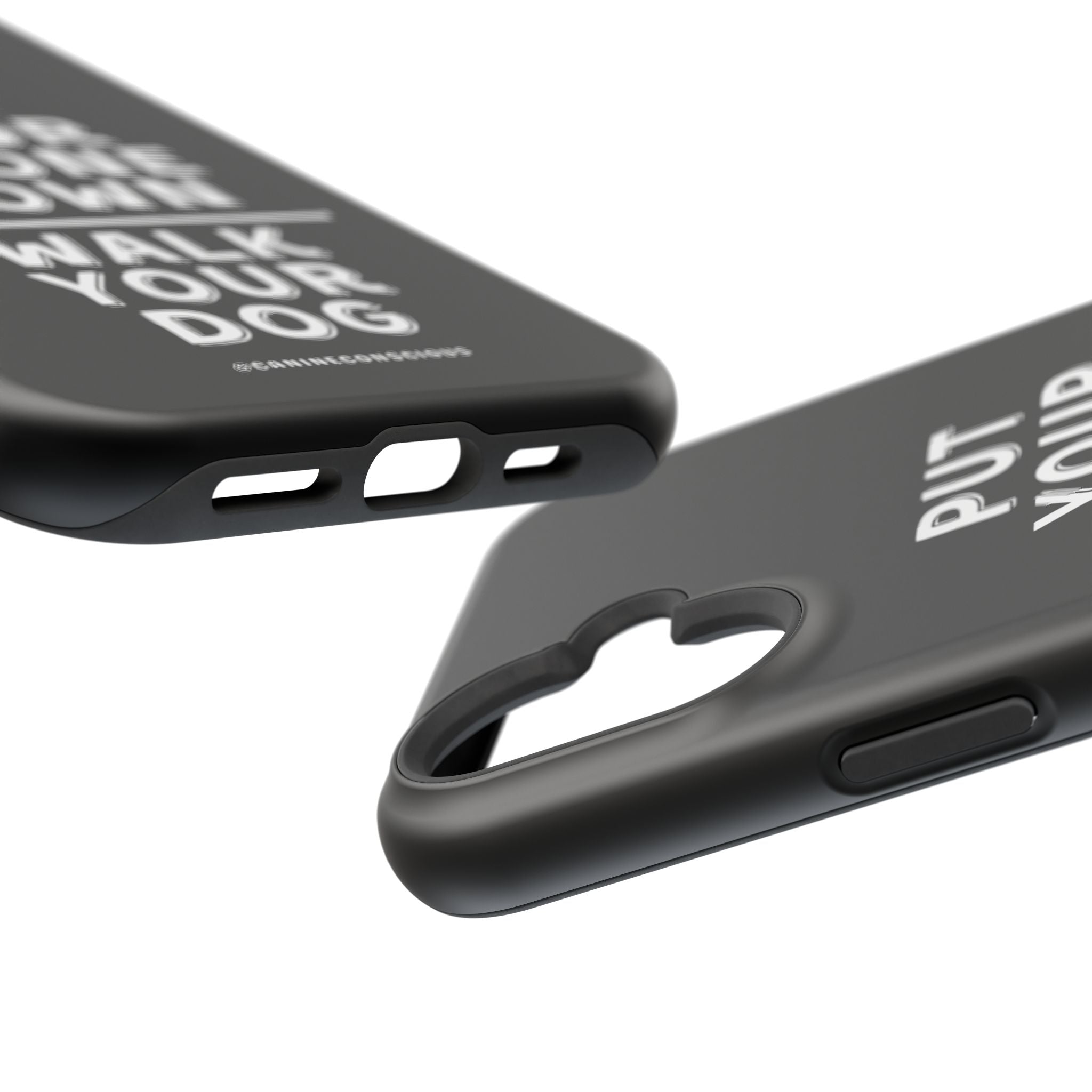 Put Your Phone Down / Walk Your Dog Magnetic Impact-Resistant Cases