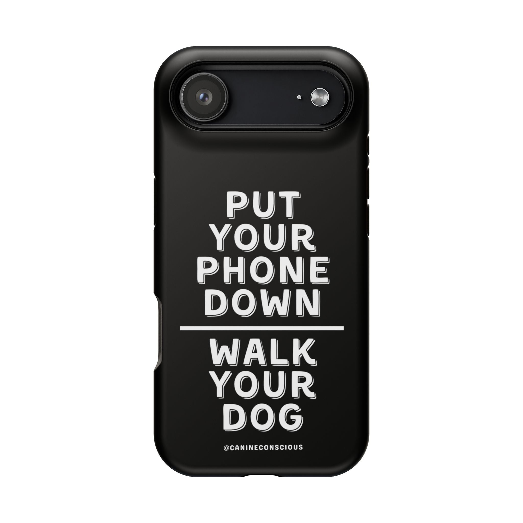 Put Your Phone Down / Walk Your Dog Magnetic Impact-Resistant Cases