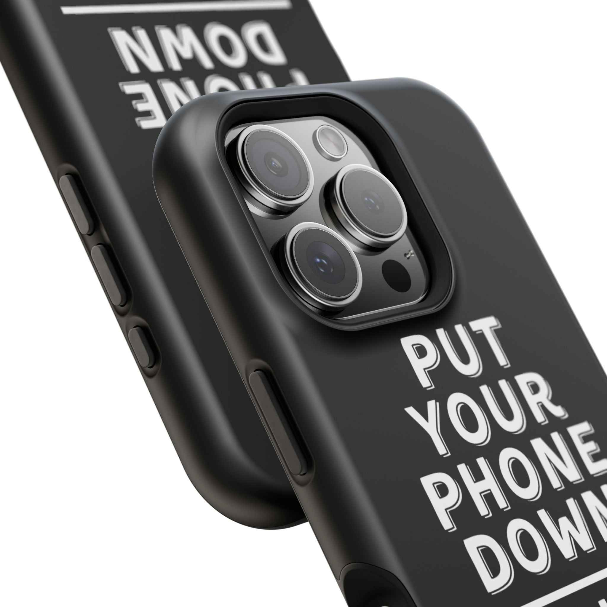 Put Your Phone Down / Walk Your Dog Magnetic Impact-Resistant Cases