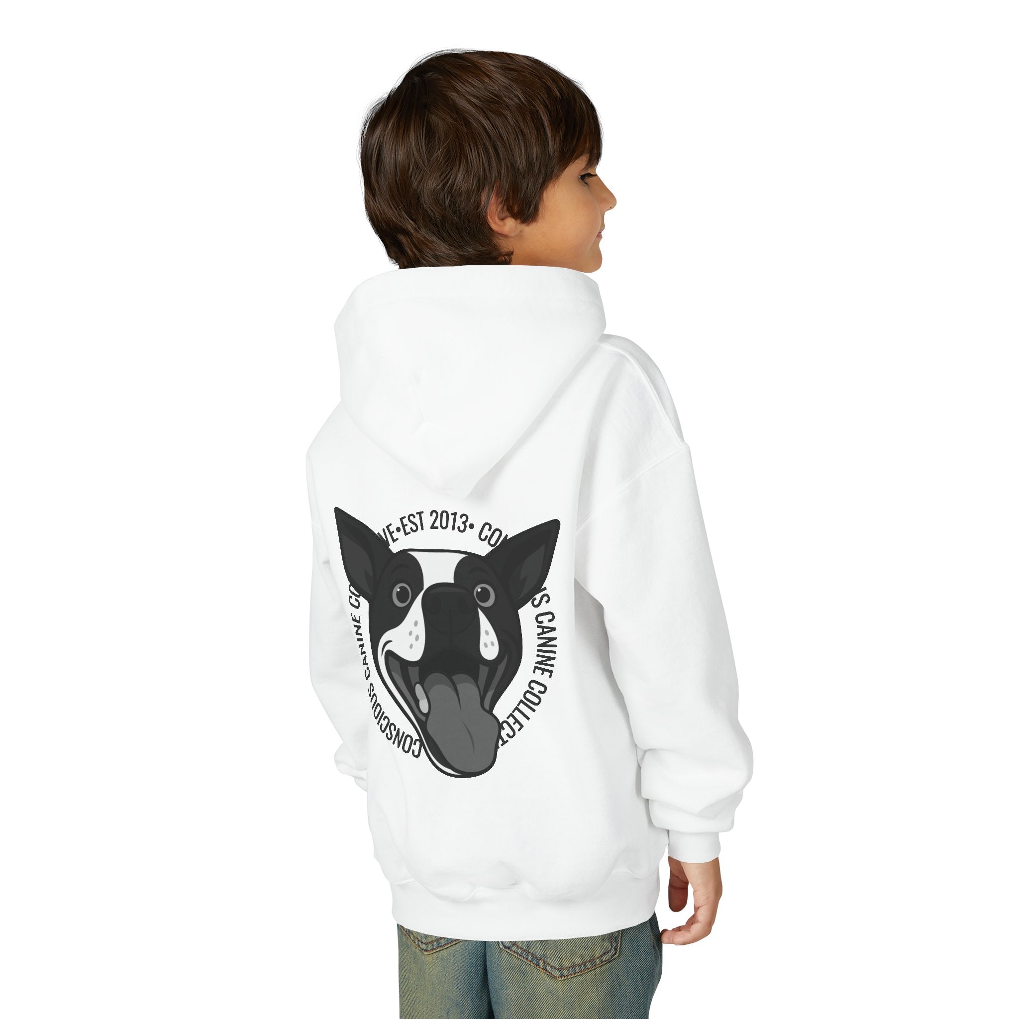 Straight Outtha Doghouse-Kids hoodie