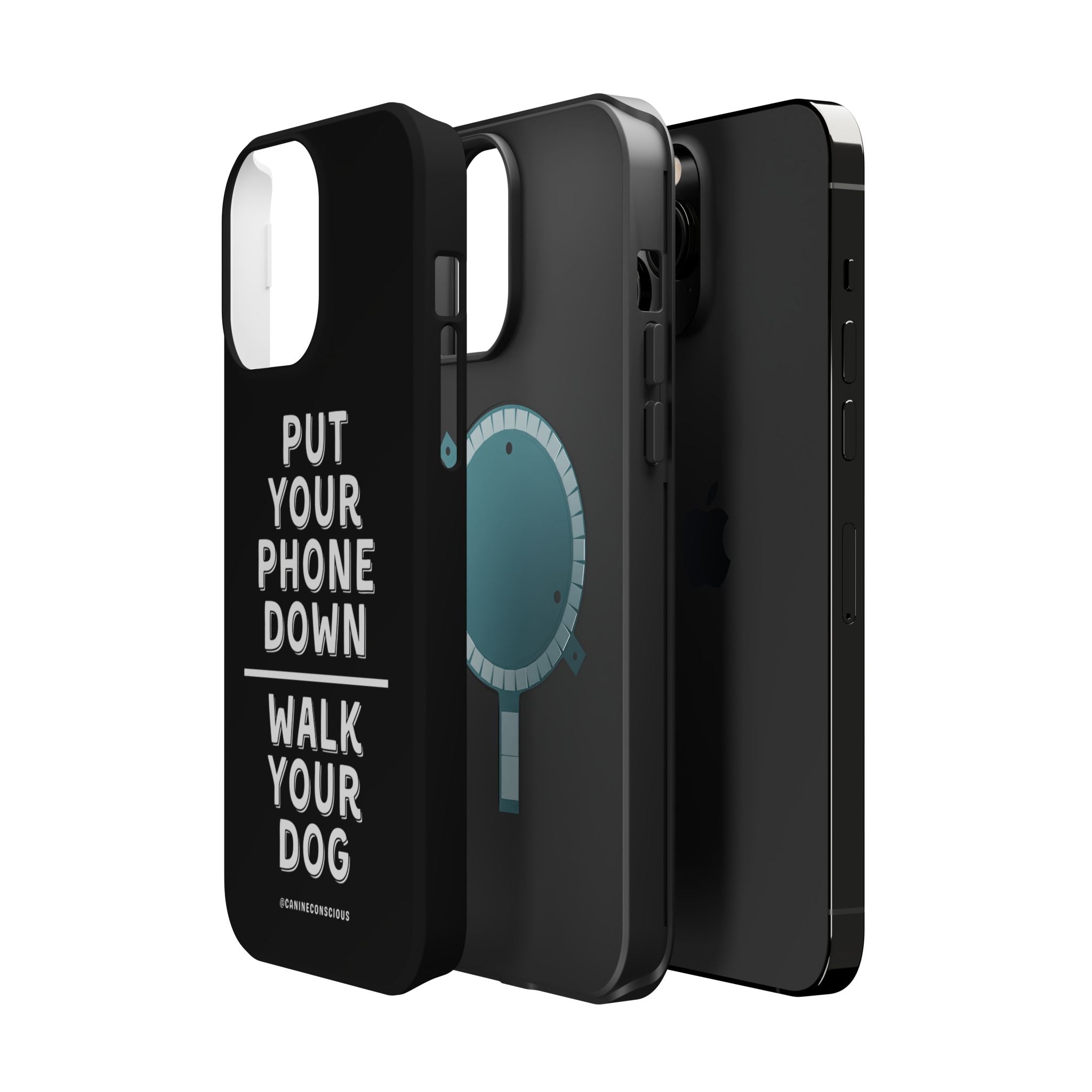 Put Your Phone Down / Walk Your Dog Magnetic Impact-Resistant Cases