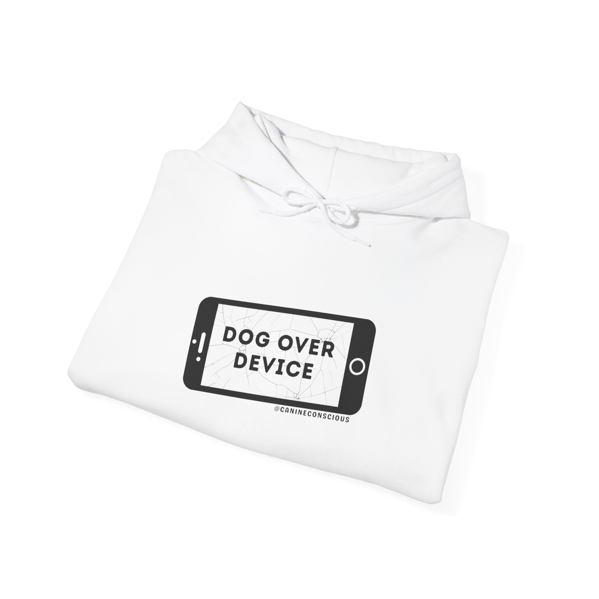 Dog Over Device Unisex Heavy Blend™ Hooded Sweatshirt