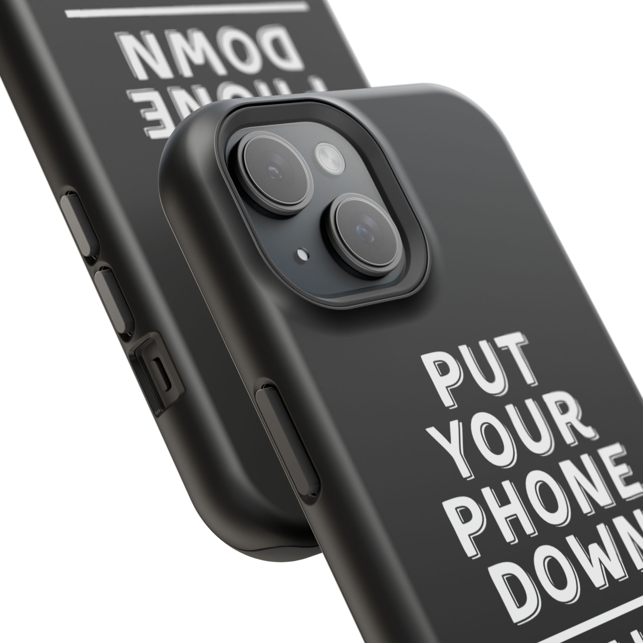 Put Your Phone Down / Walk Your Dog Magnetic Impact-Resistant Cases