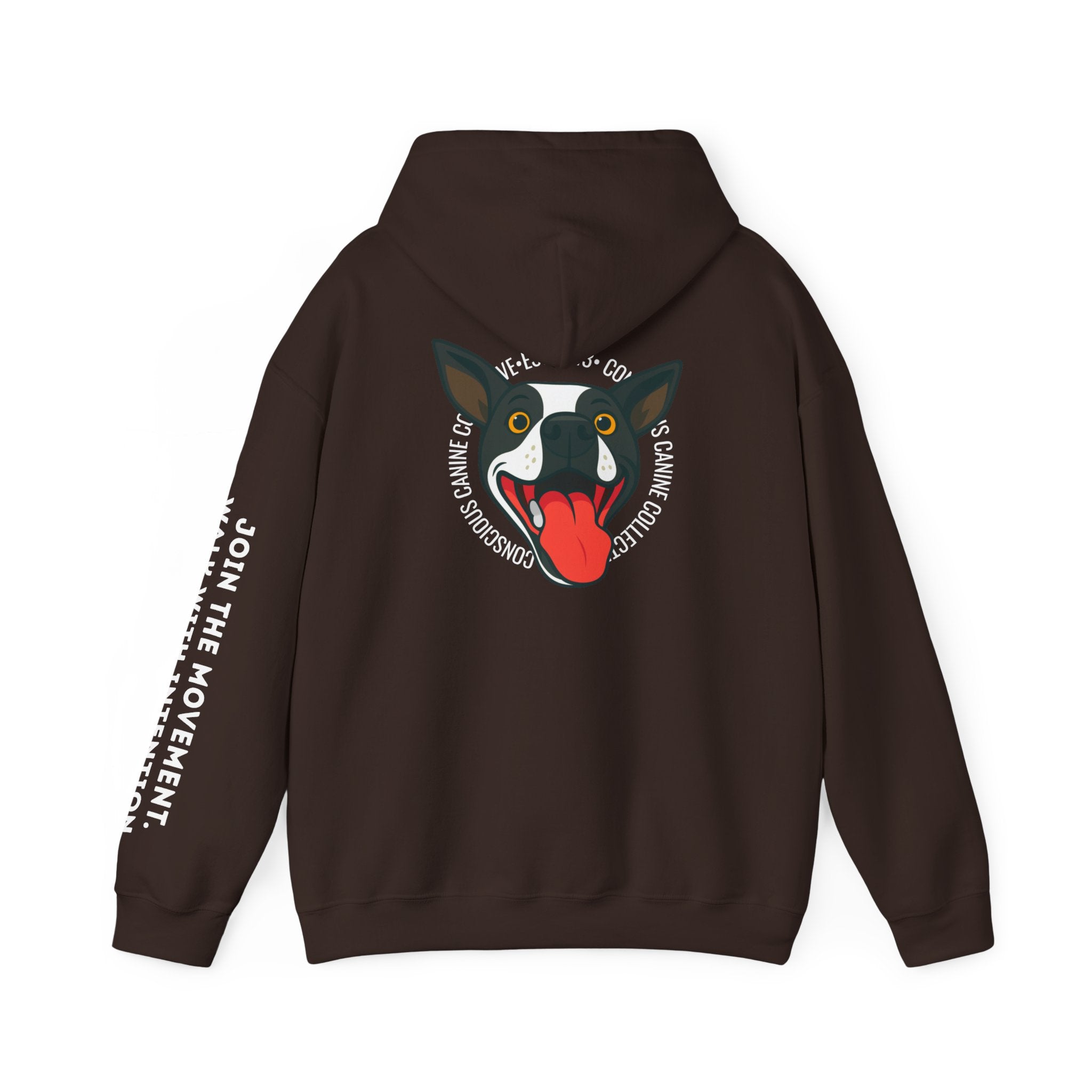 Dog Over Device Unisex Heavy Blend™ Hooded Sweatshirt