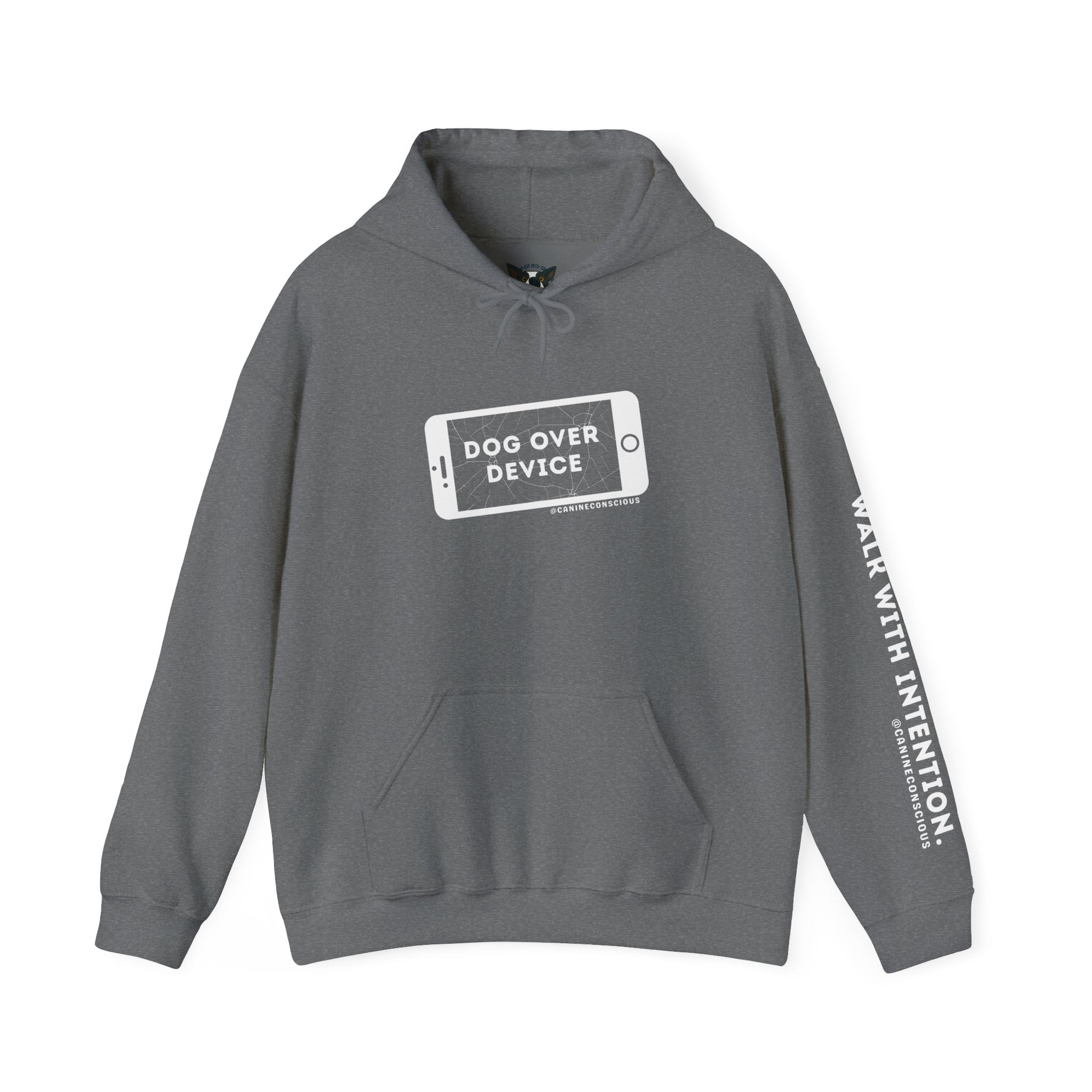 Dog Over Device Unisex Heavy Blend™ Hooded Sweatshirt