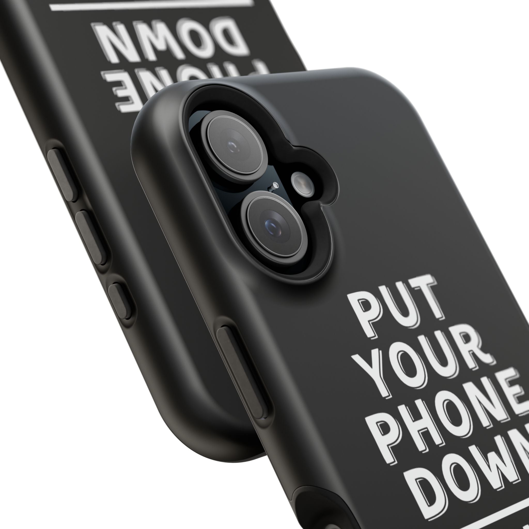 Put Your Phone Down / Walk Your Dog Magnetic Impact-Resistant Cases