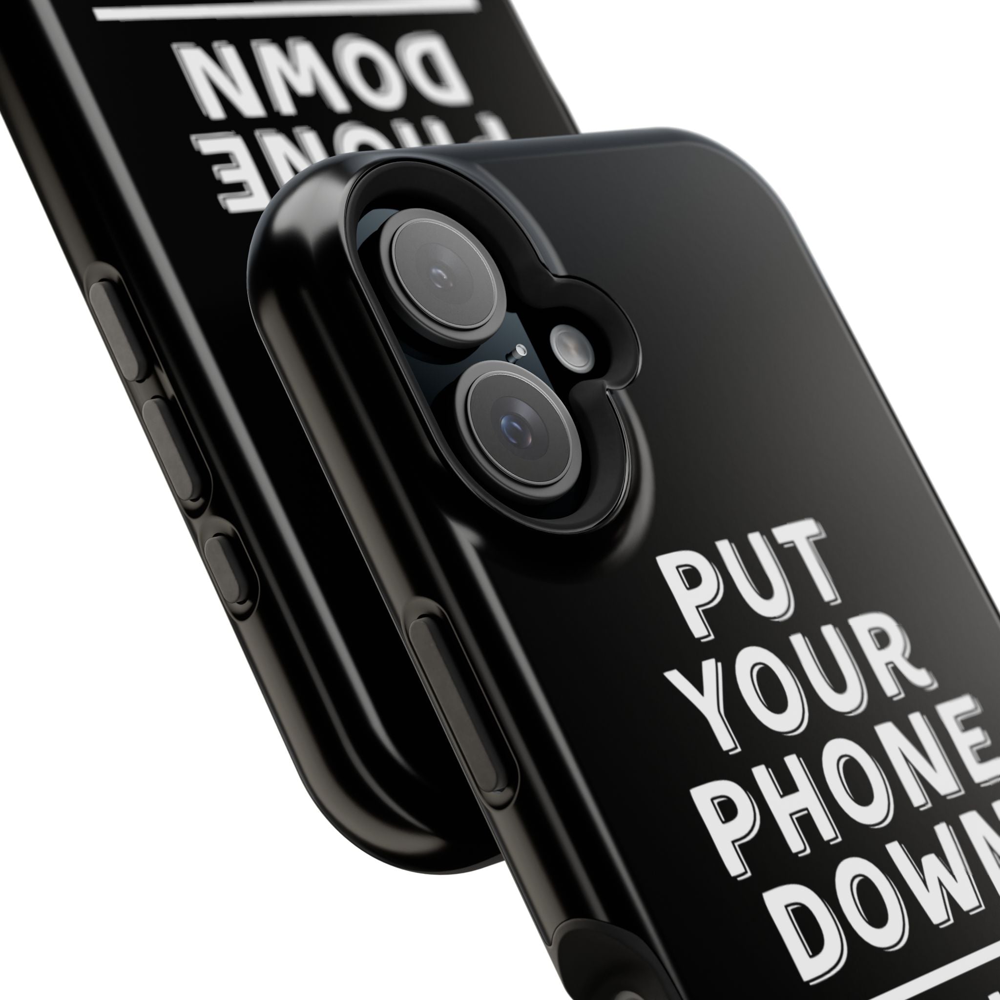 Put Your Phone Down / Walk Your Dog Magnetic Impact-Resistant Cases