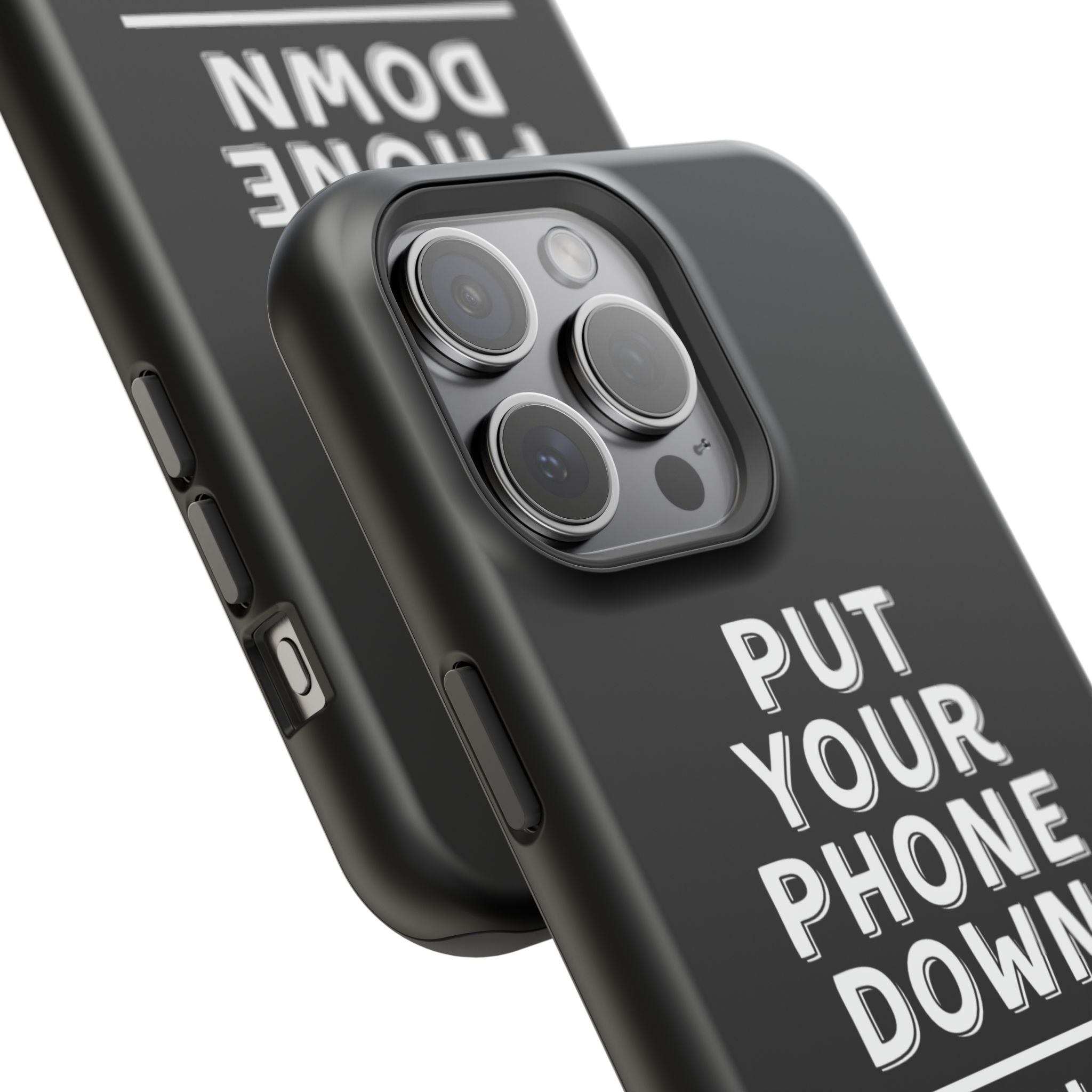 Put Your Phone Down / Walk Your Dog Magnetic Impact-Resistant Cases