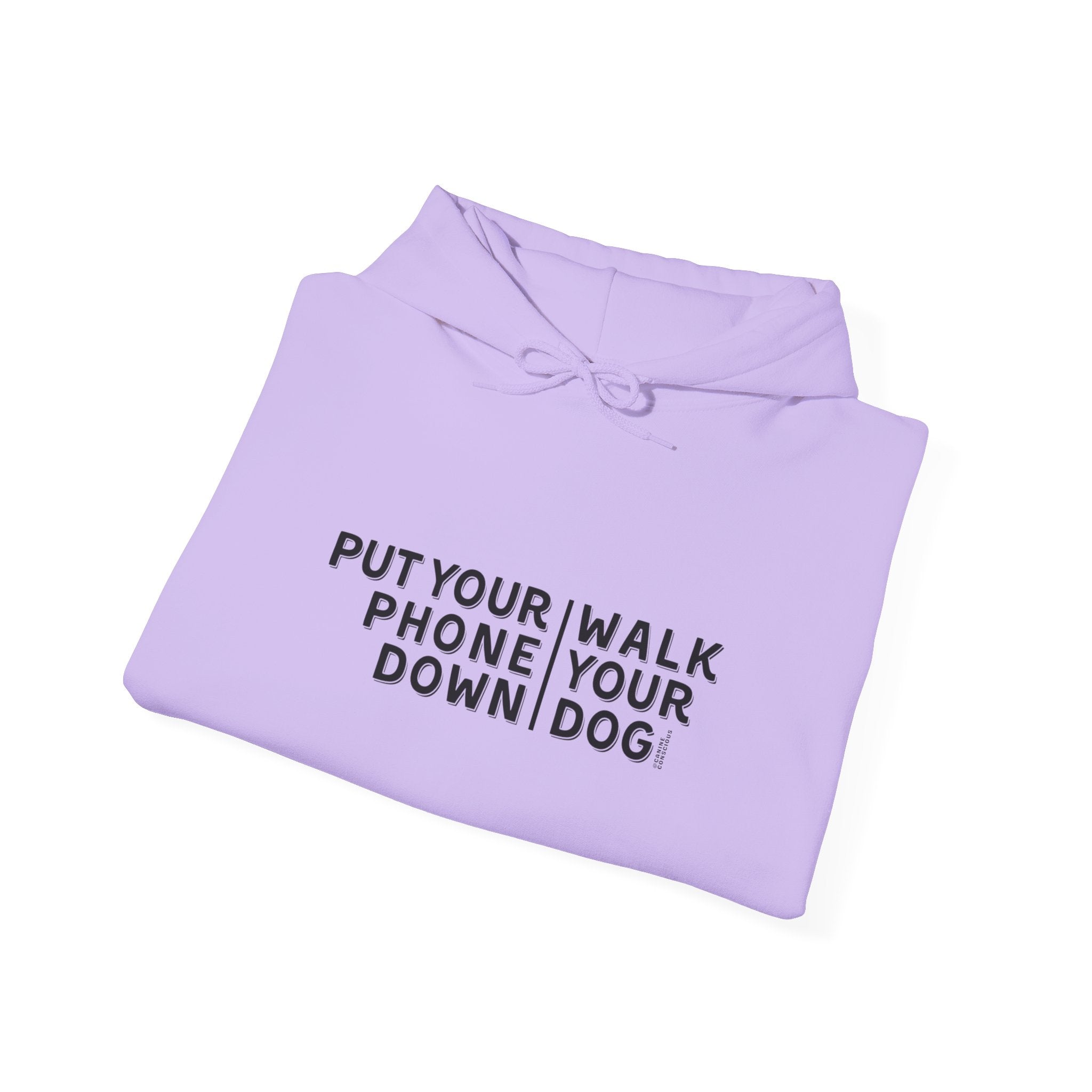 Put your phone down\Walk your dog™- Hoodie