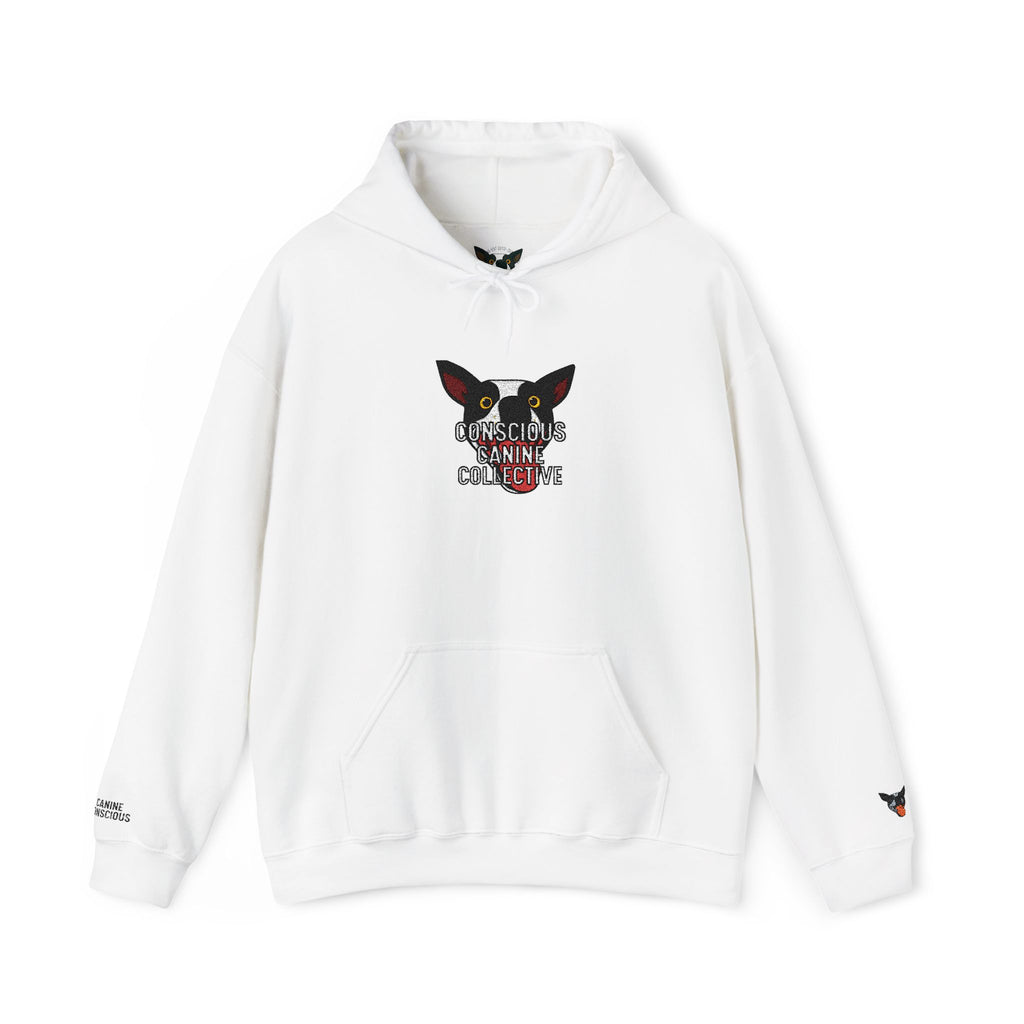 Conscious Canine Collective - Embroidered Cozy Graphic Hoodie