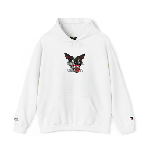 Conscious Canine Collective - Embroidered Cozy Graphic Hoodie