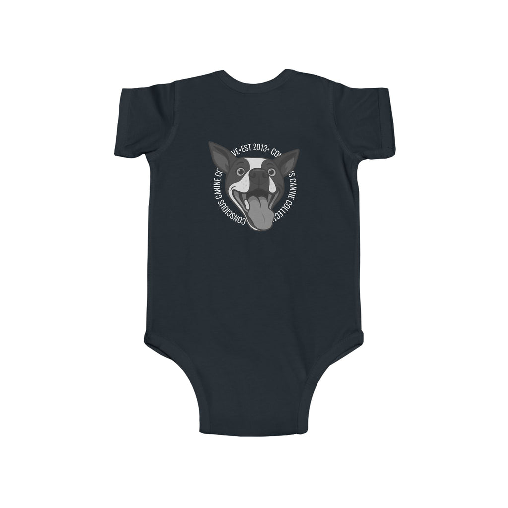 Straight Outtha Doghouse-Baby onesie