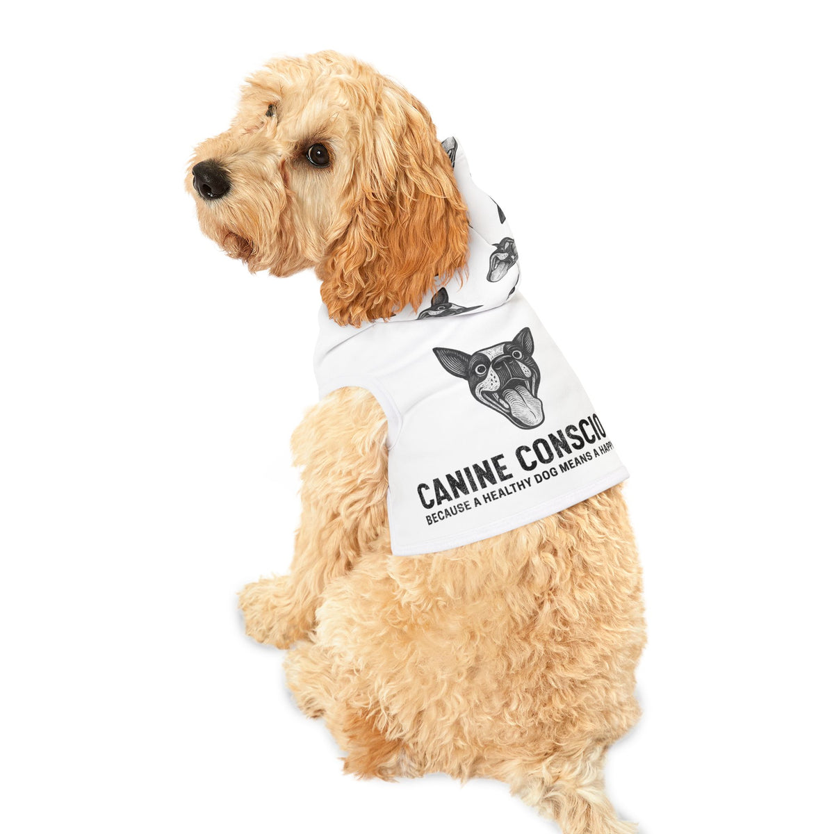 Canine Conscious Blockprint - Dog Hoodie