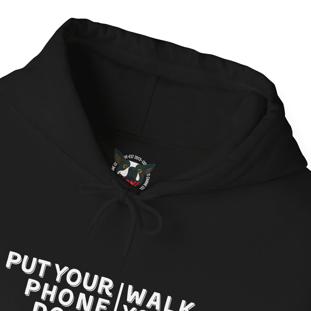 Put your phone down\Walk your dog™- Hoodie