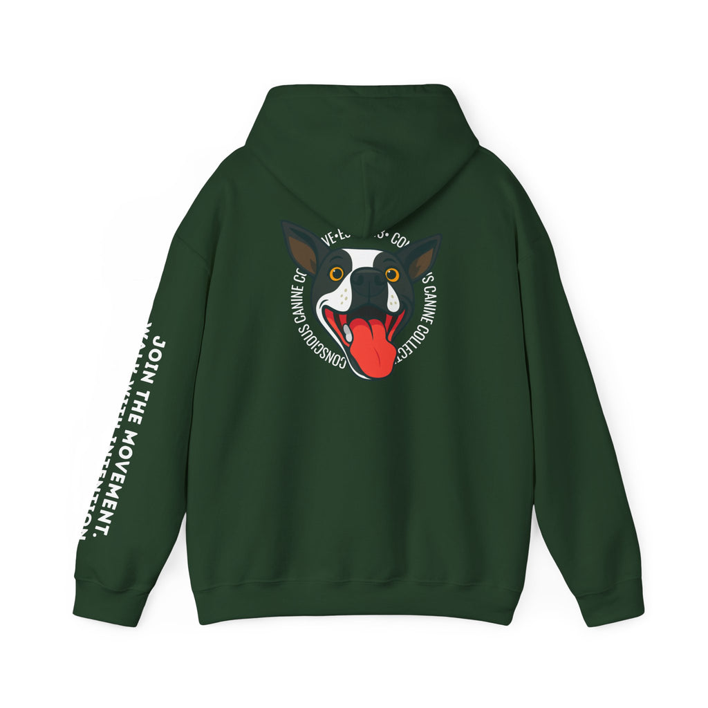 Dog Over Device Unisex Heavy Blend™ Hooded Sweatshirt