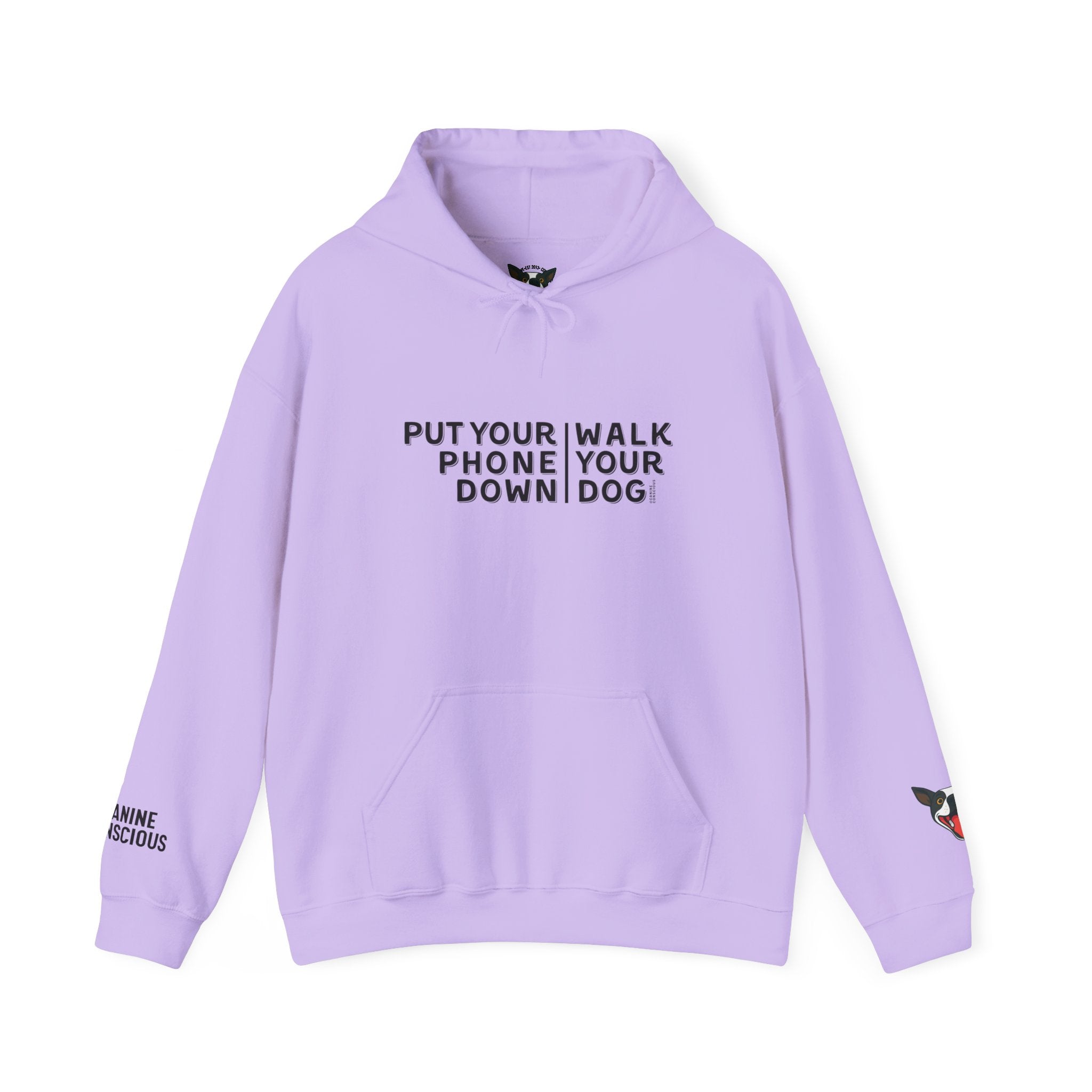 Put your phone down\Walk your dog™- Hoodie