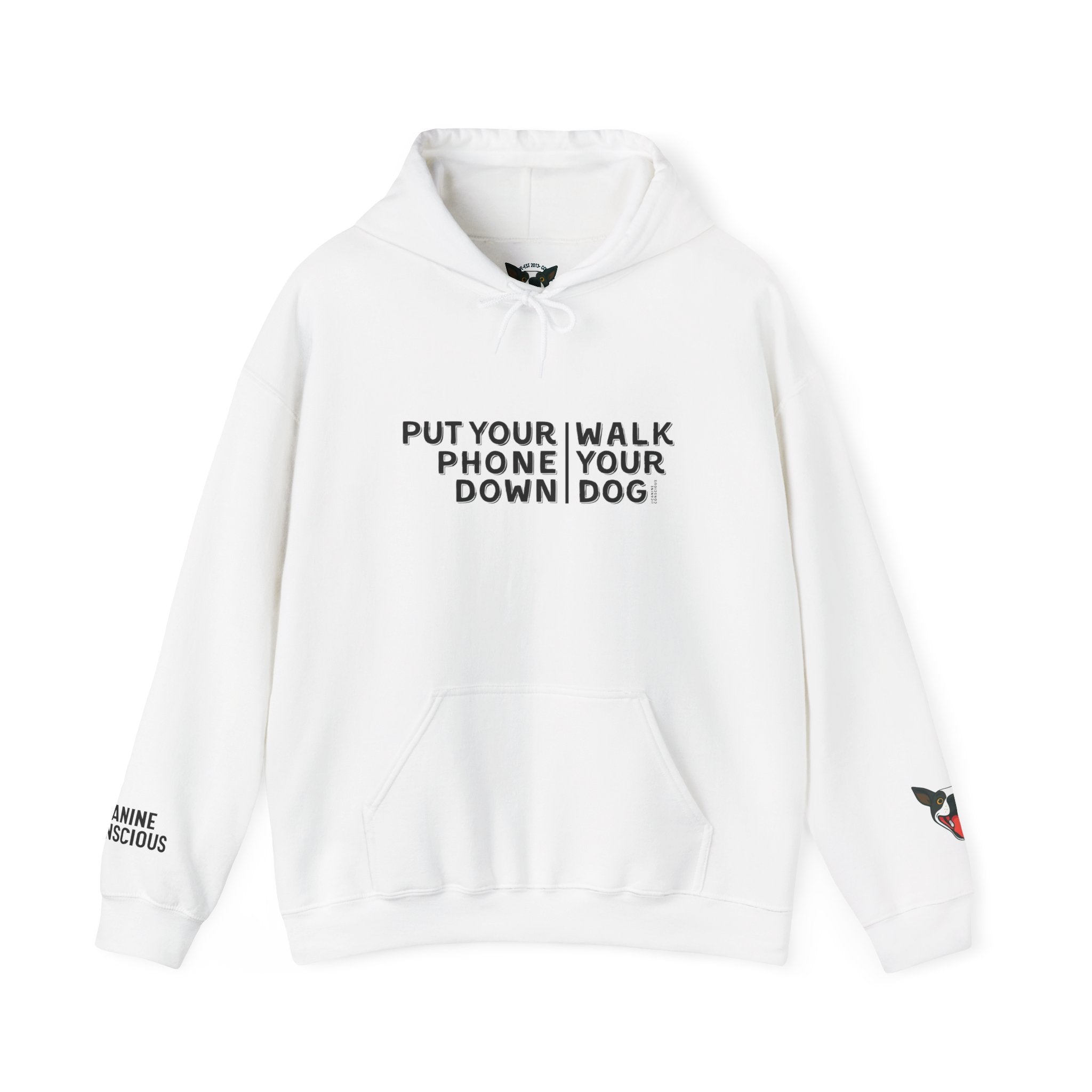 Put your phone down\Walk your dog™- Hoodie