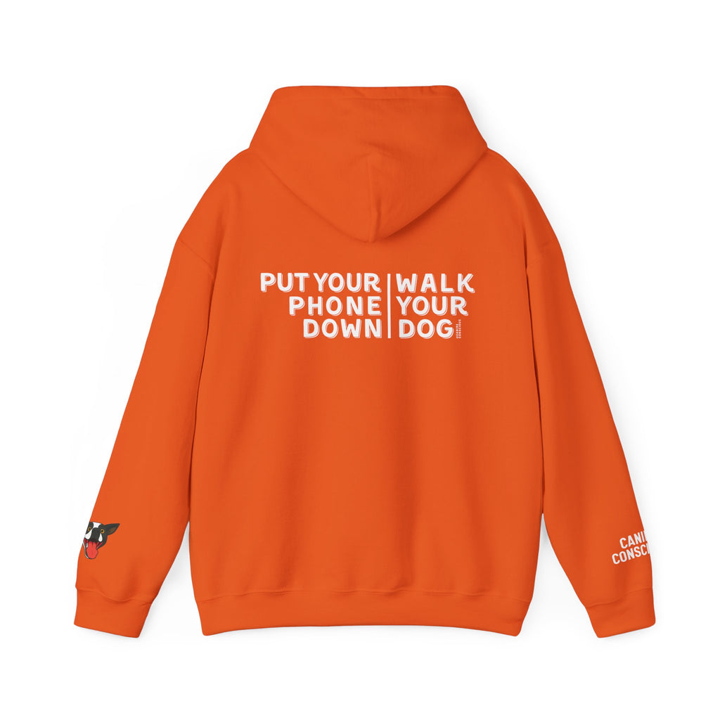 Put your phone down\Walk your dog™- Hoodie