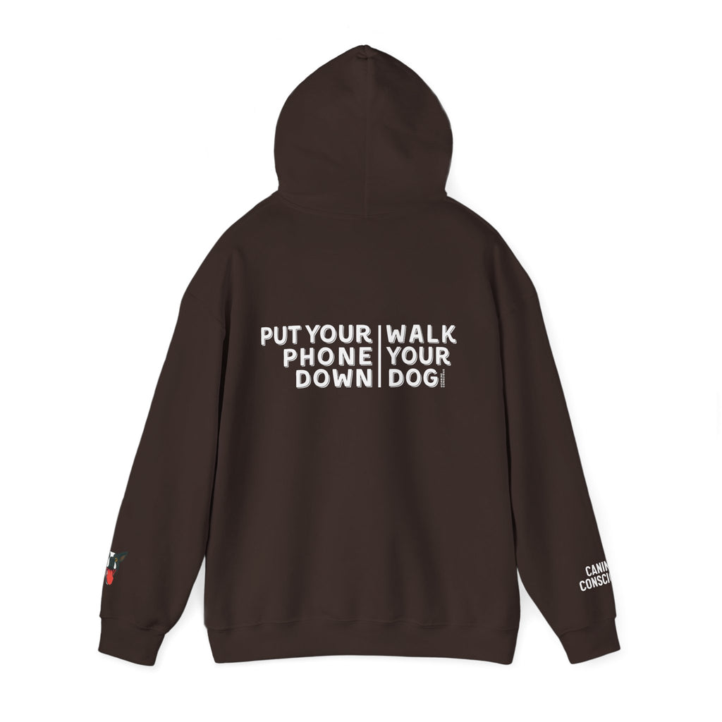 Put your phone down\Walk your dog™- Hoodie