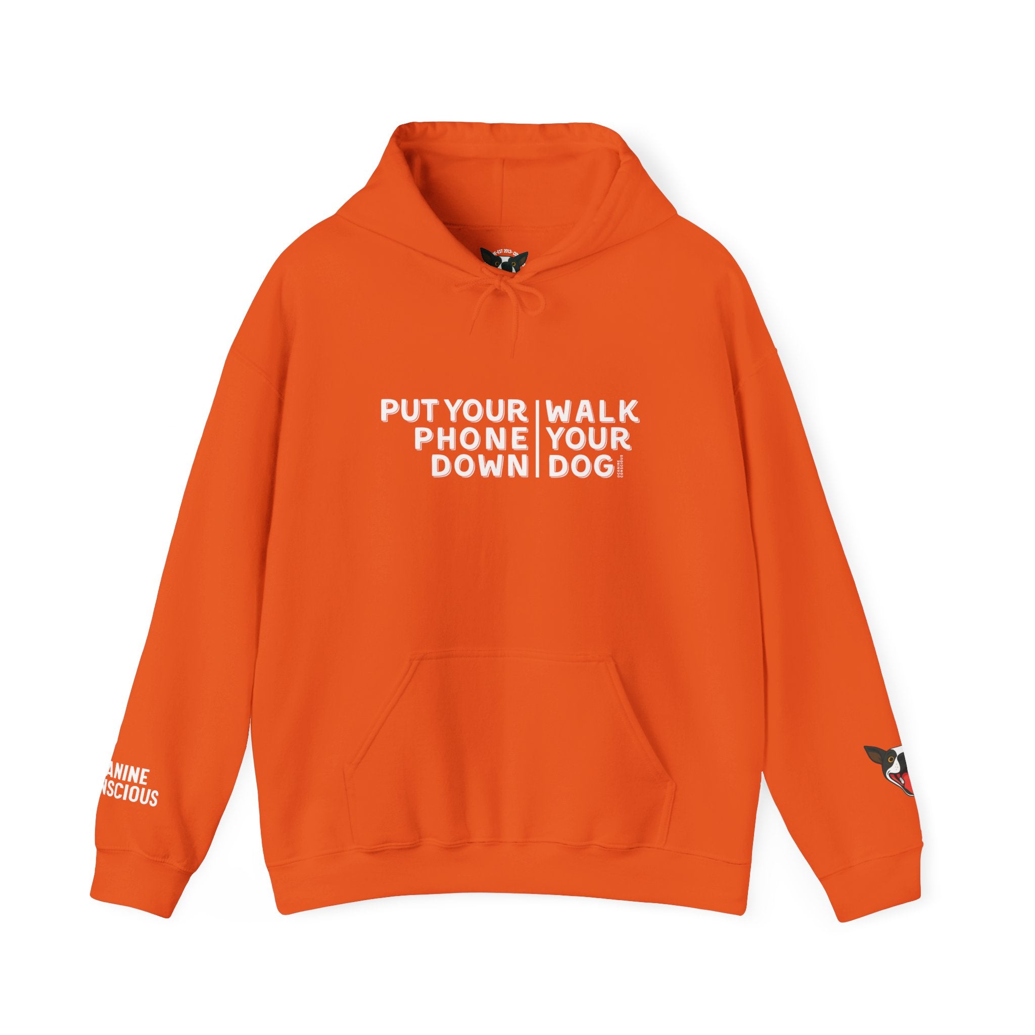 Put your phone down\Walk your dog™- Hoodie