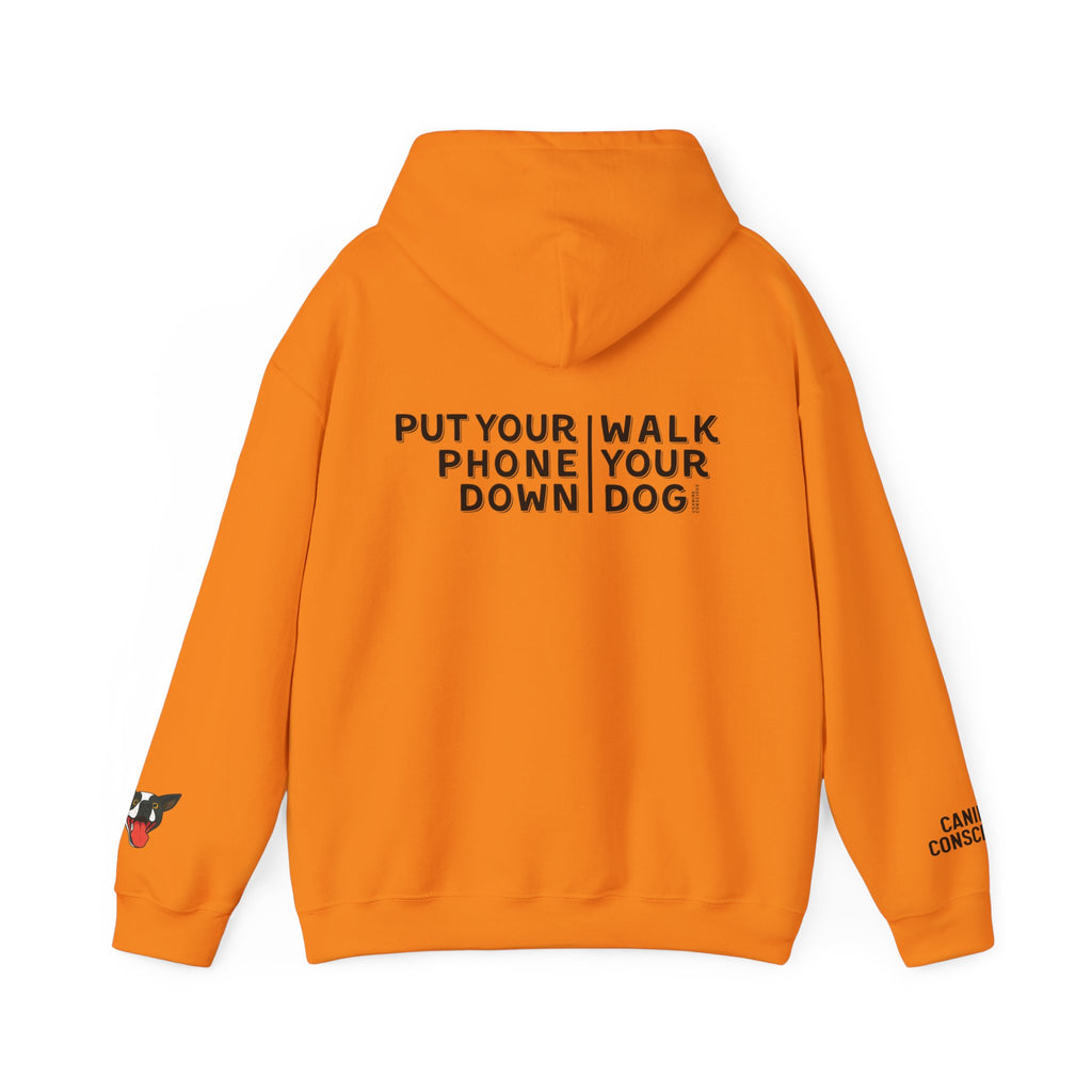 Put your phone down\Walk your dog™- Hoodie