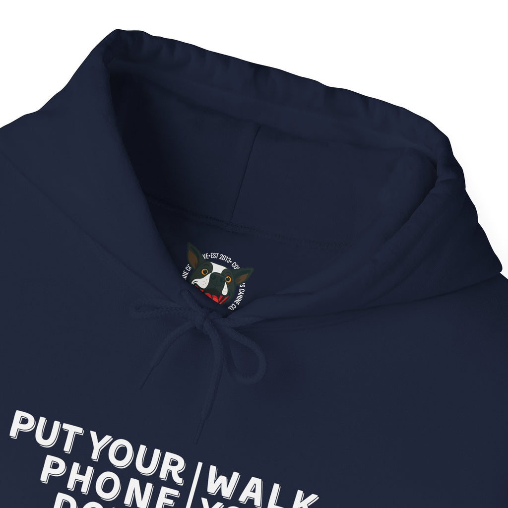Put your phone down\Walk your dog™- Hoodie