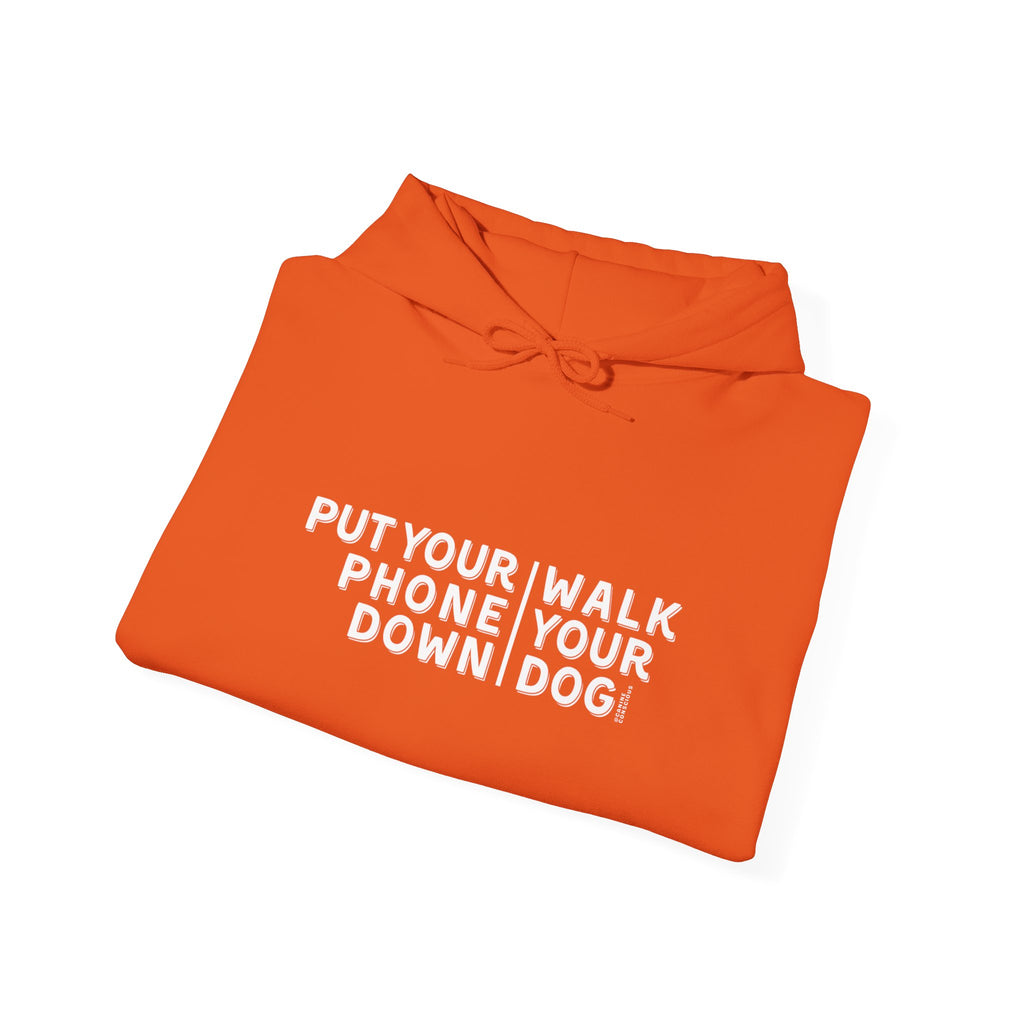 Put your phone down\Walk your dog™- Hoodie