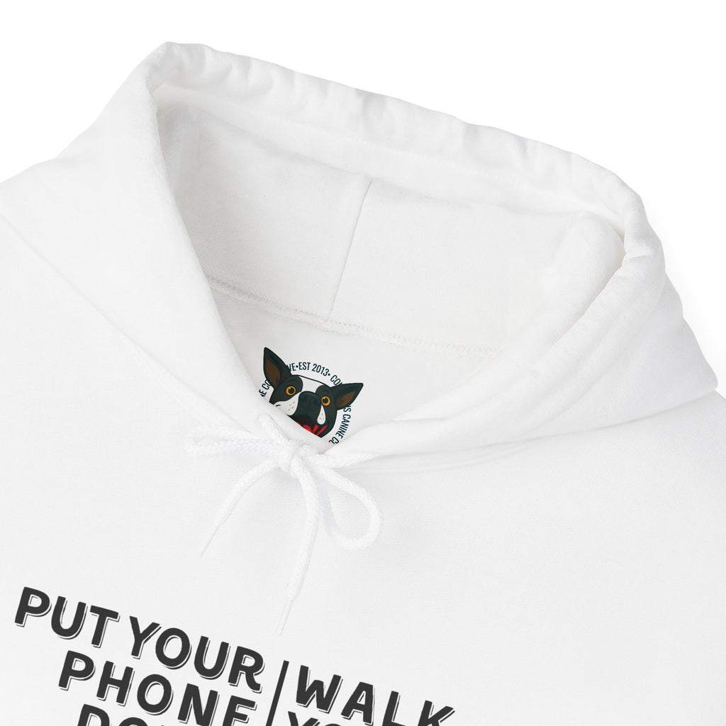 Put your phone down\Walk your dog™- Hoodie
