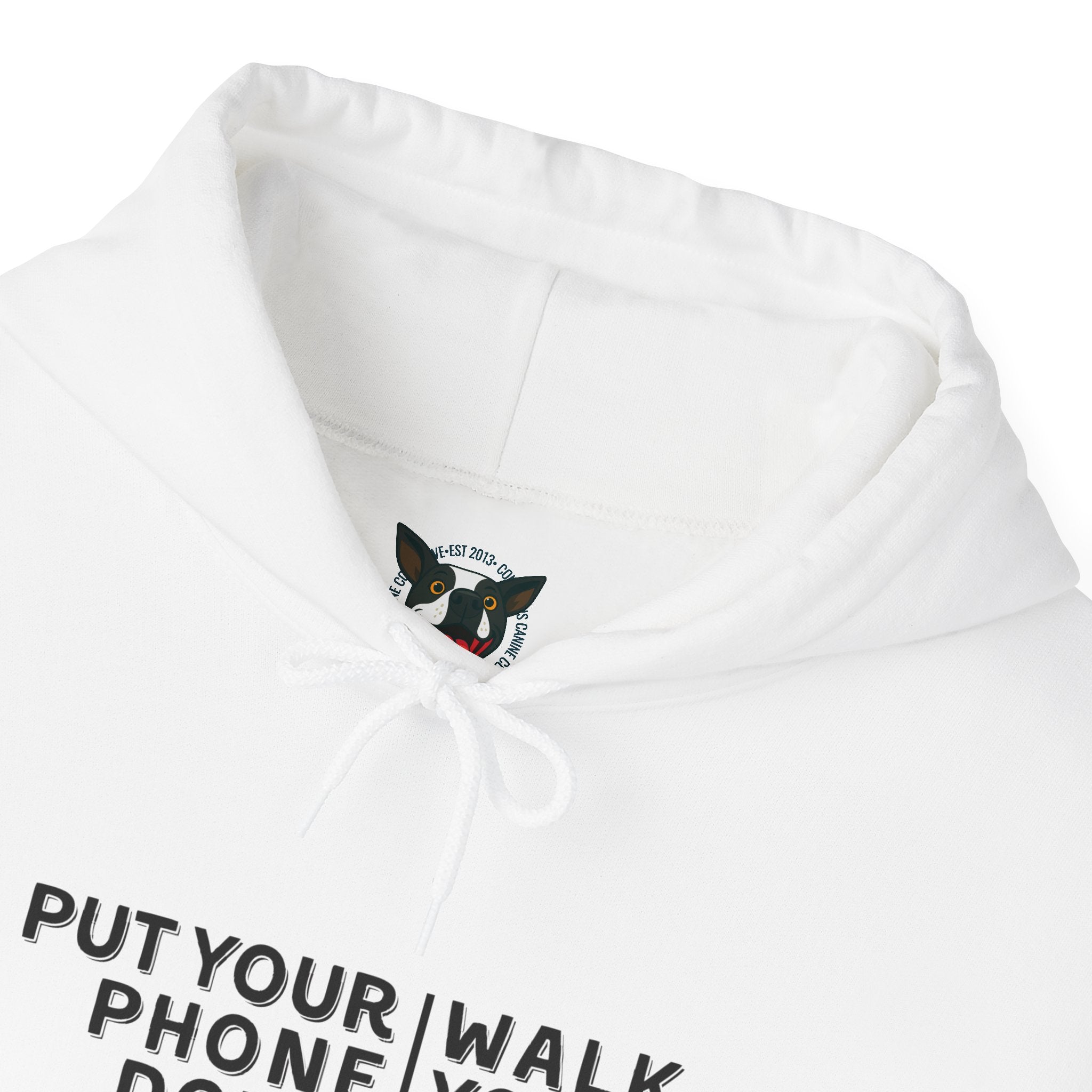 Put your phone down\Walk your dog™- Hoodie