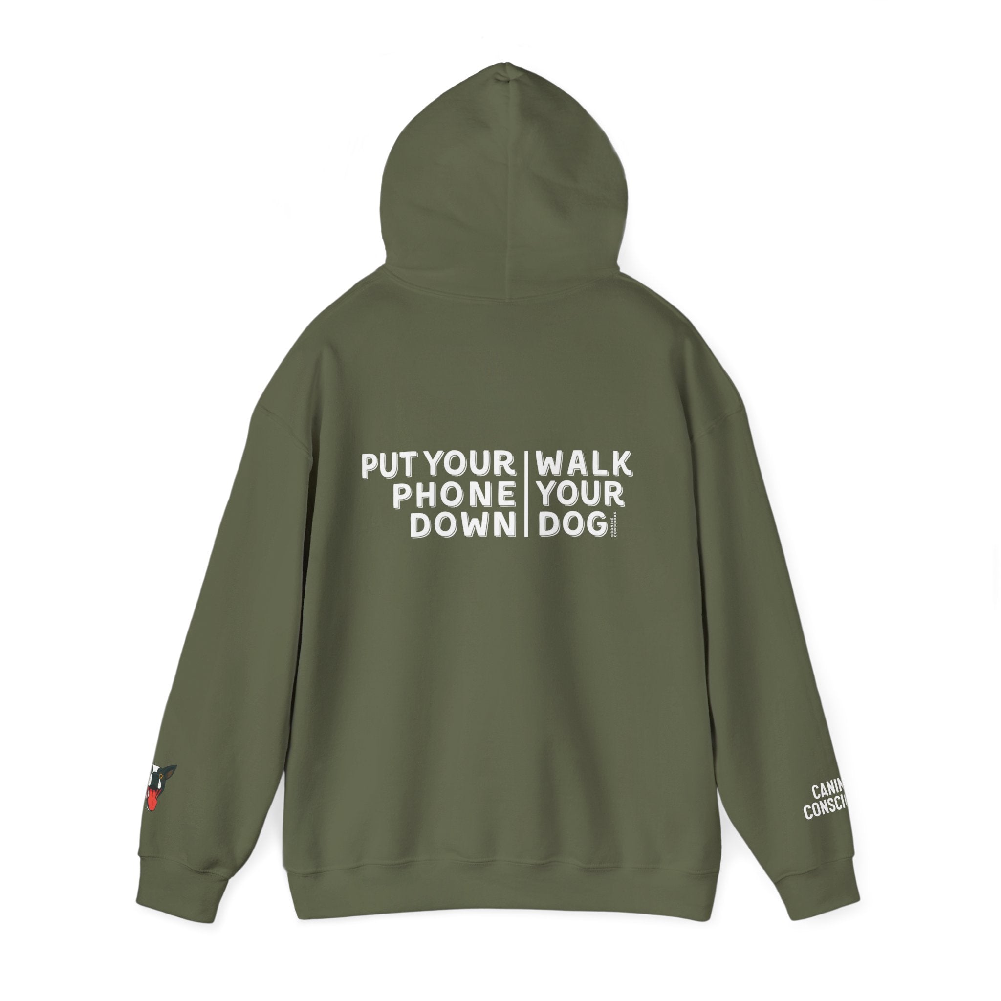 Put your phone down\Walk your dog™- Hoodie