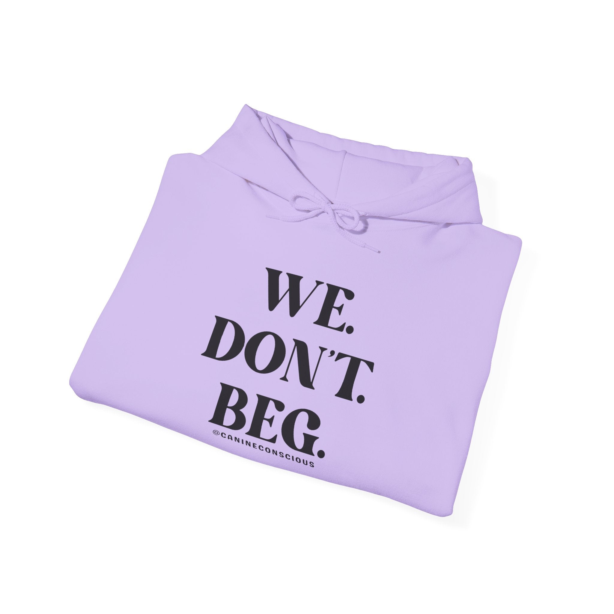WE.DON'T.BEG.-Hoodie