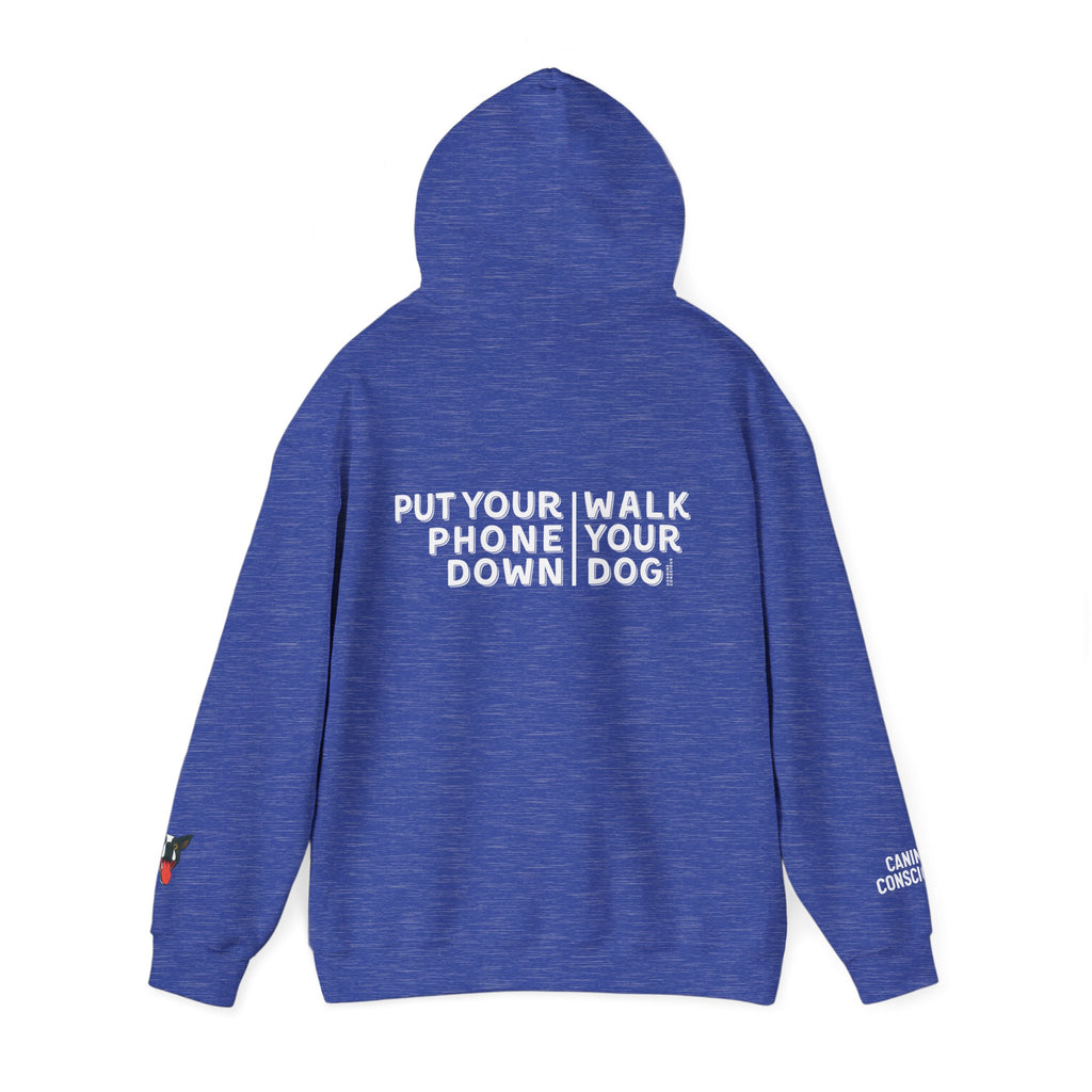 Put your phone down\Walk your dog™- Hoodie